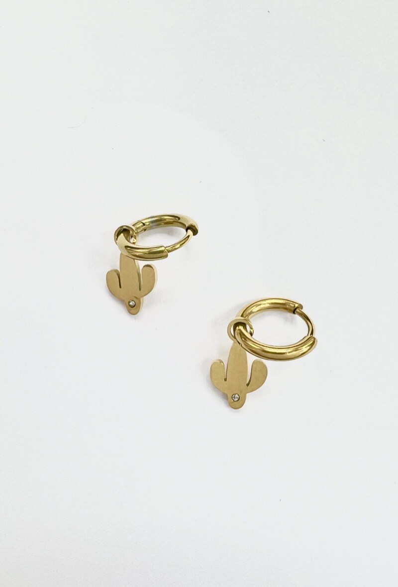 Mayorista Aliya Bijoux - Mini aro de cactus