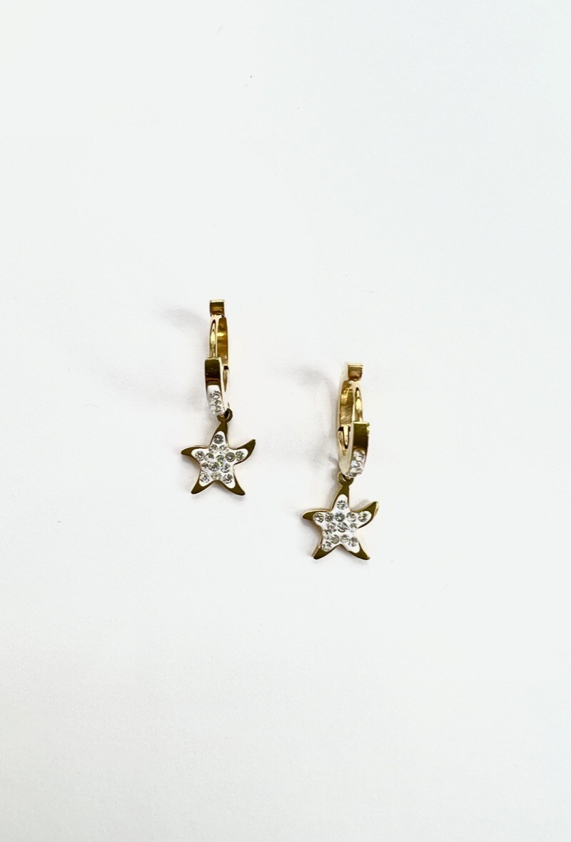 Mayorista Aliya Bijoux - Mini aro de estrella de mar