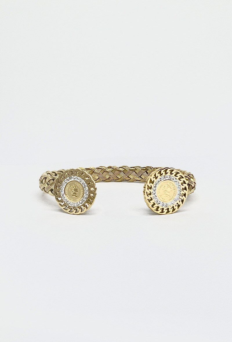 Grossiste Aliya Bijoux - Bracelet jonc Elizabeth