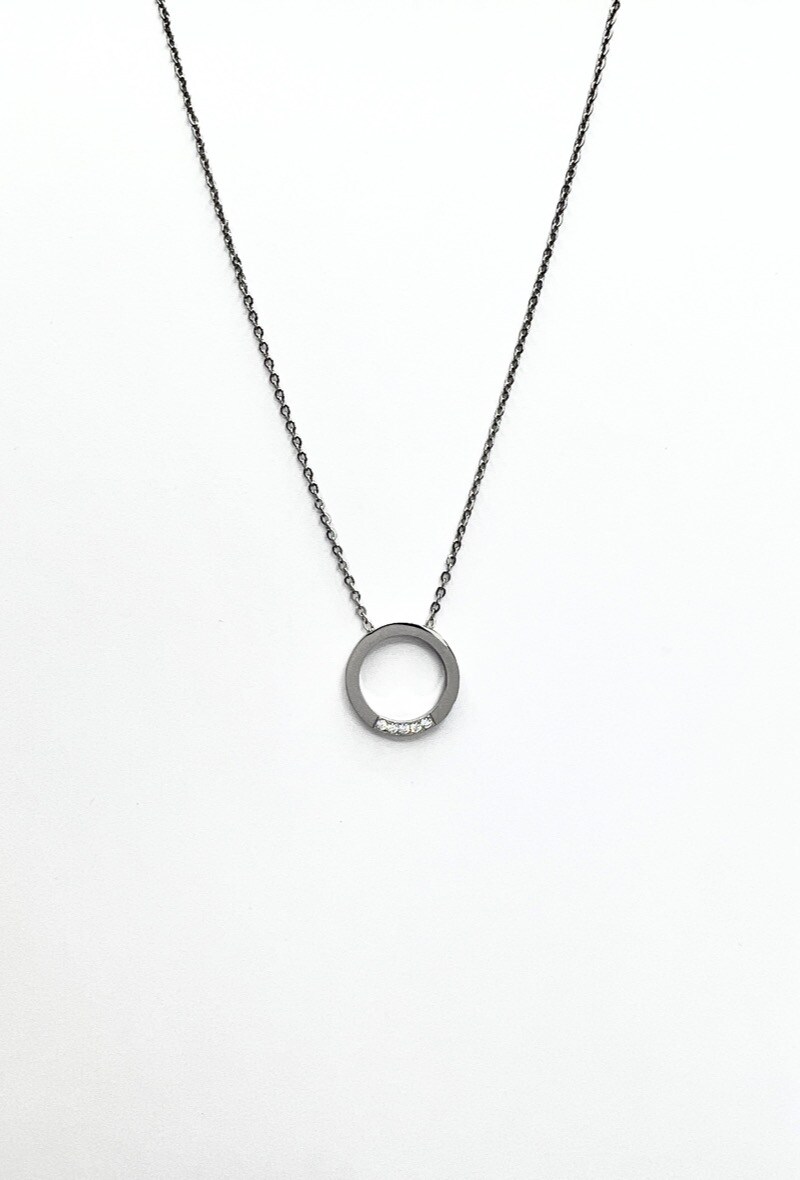 Wholesaler Aliya Bijoux - Circle necklace