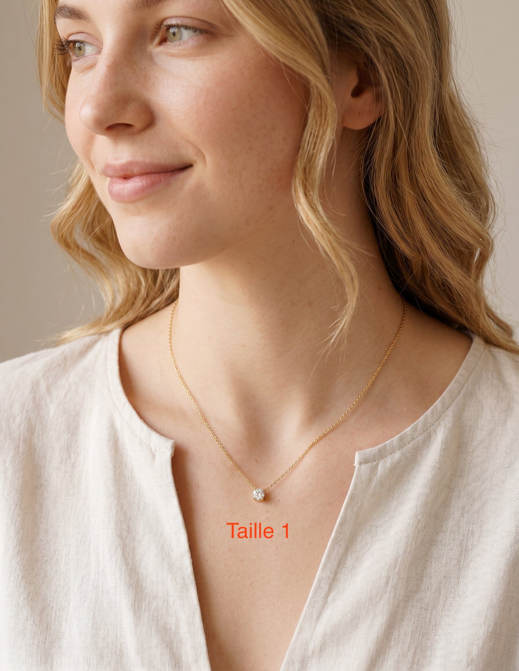 Großhändler Aliya Bijoux - Strasshalsband Größe 1