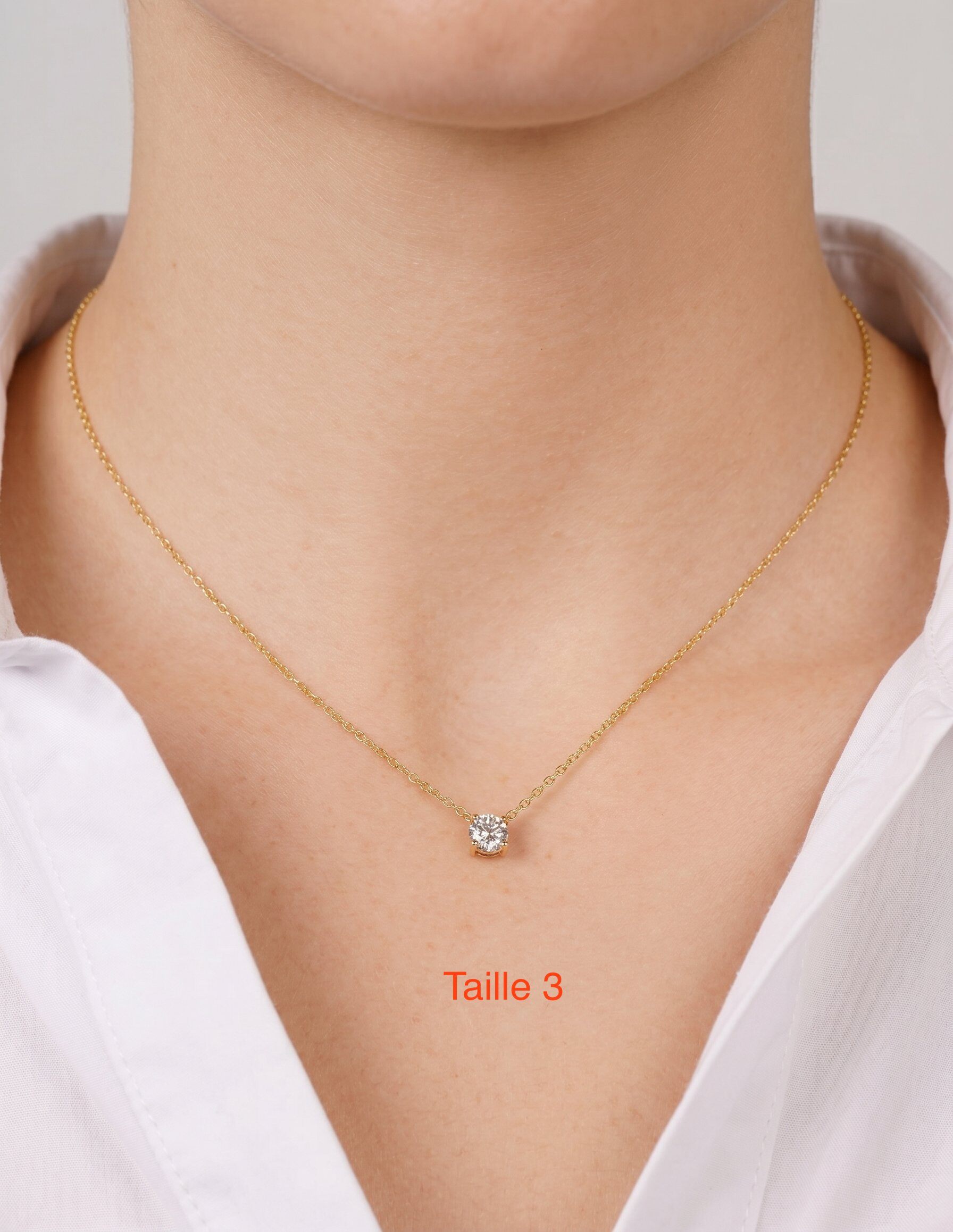 Grossista Aliya Bijoux - Collana di strass taglia 3
