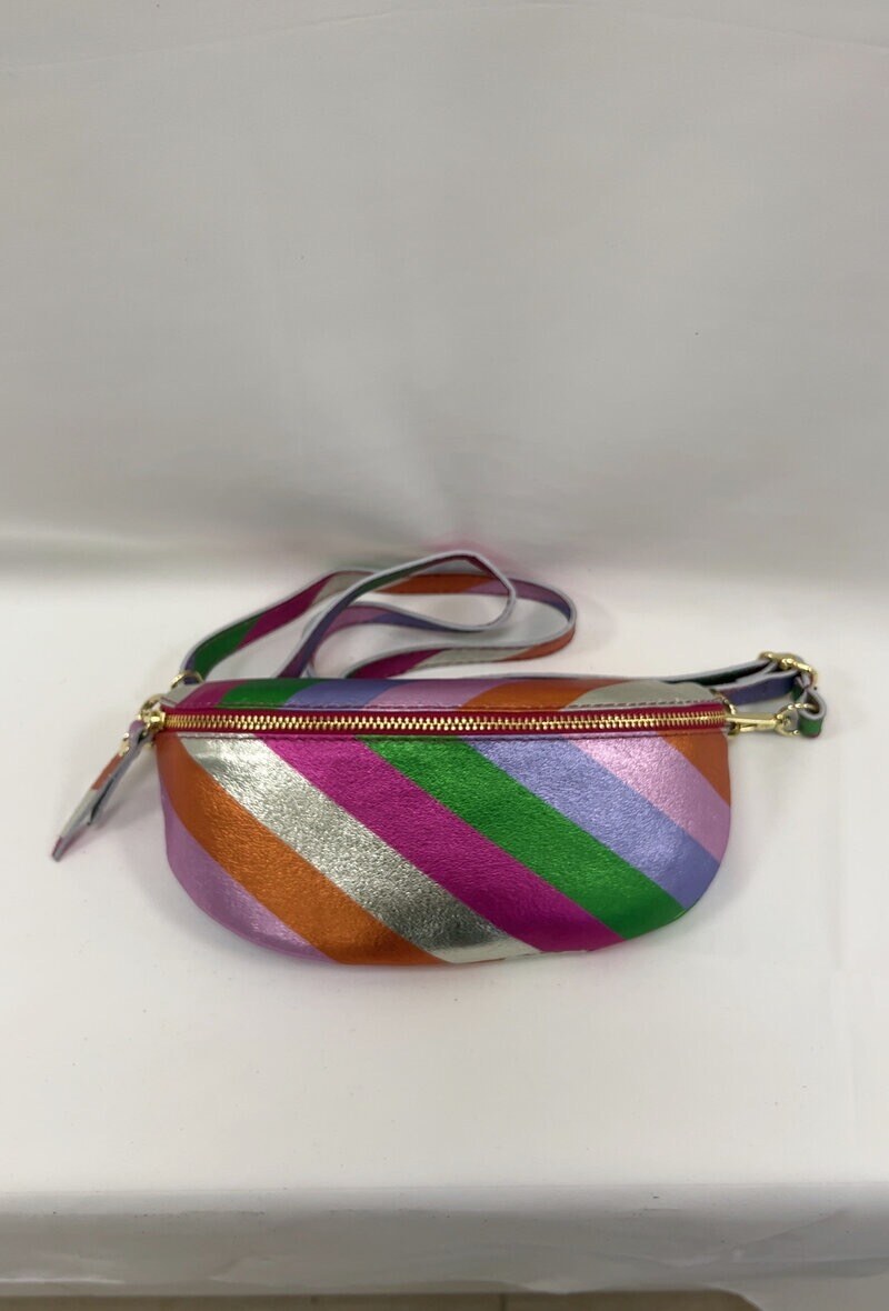 Wholesaler ALIZE PARIS - Iridescent leather belt bag