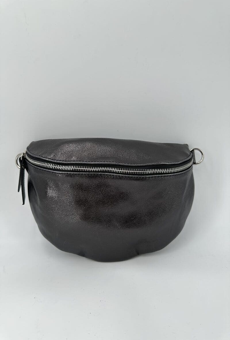 Wholesaler ALIZE PARIS - Large waist bag in iridescent leather