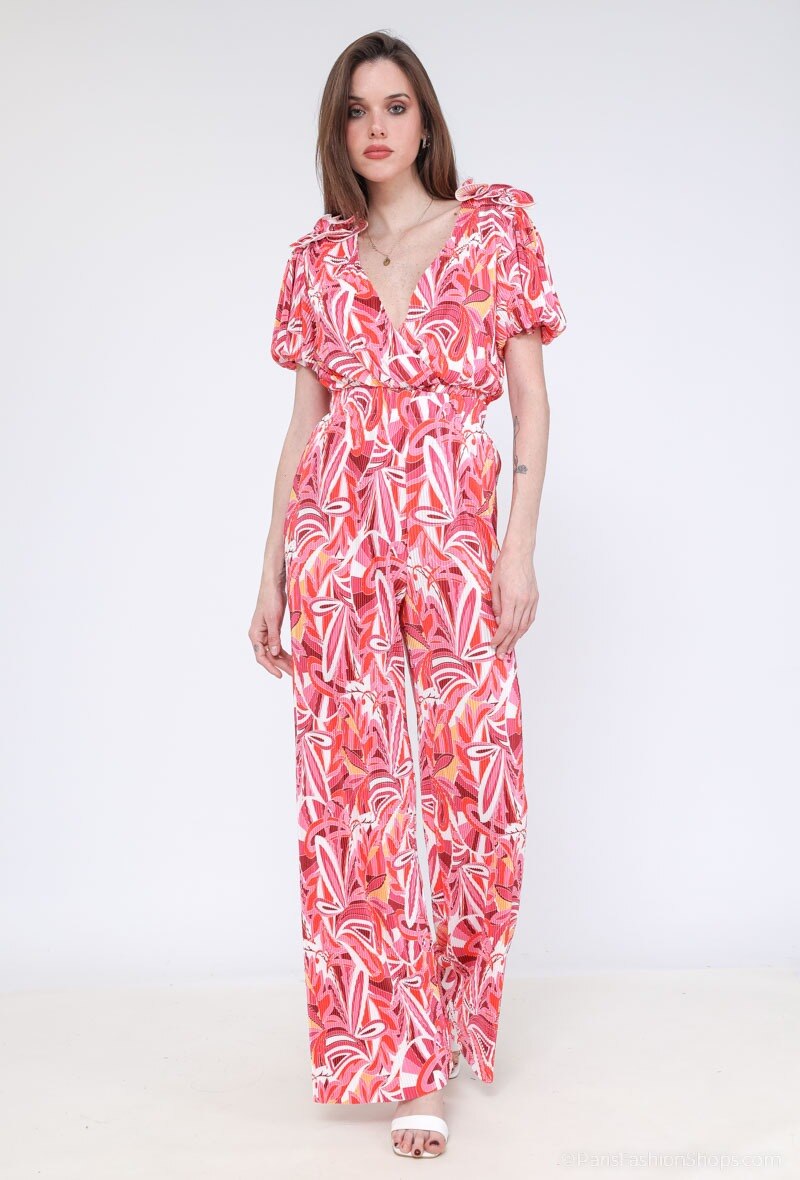 Wholesaler Allyson - Pleated print Jumpsuits