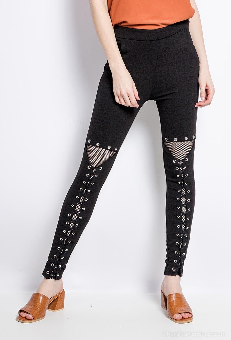 Grossiste Allyson - Leggings avec lacet