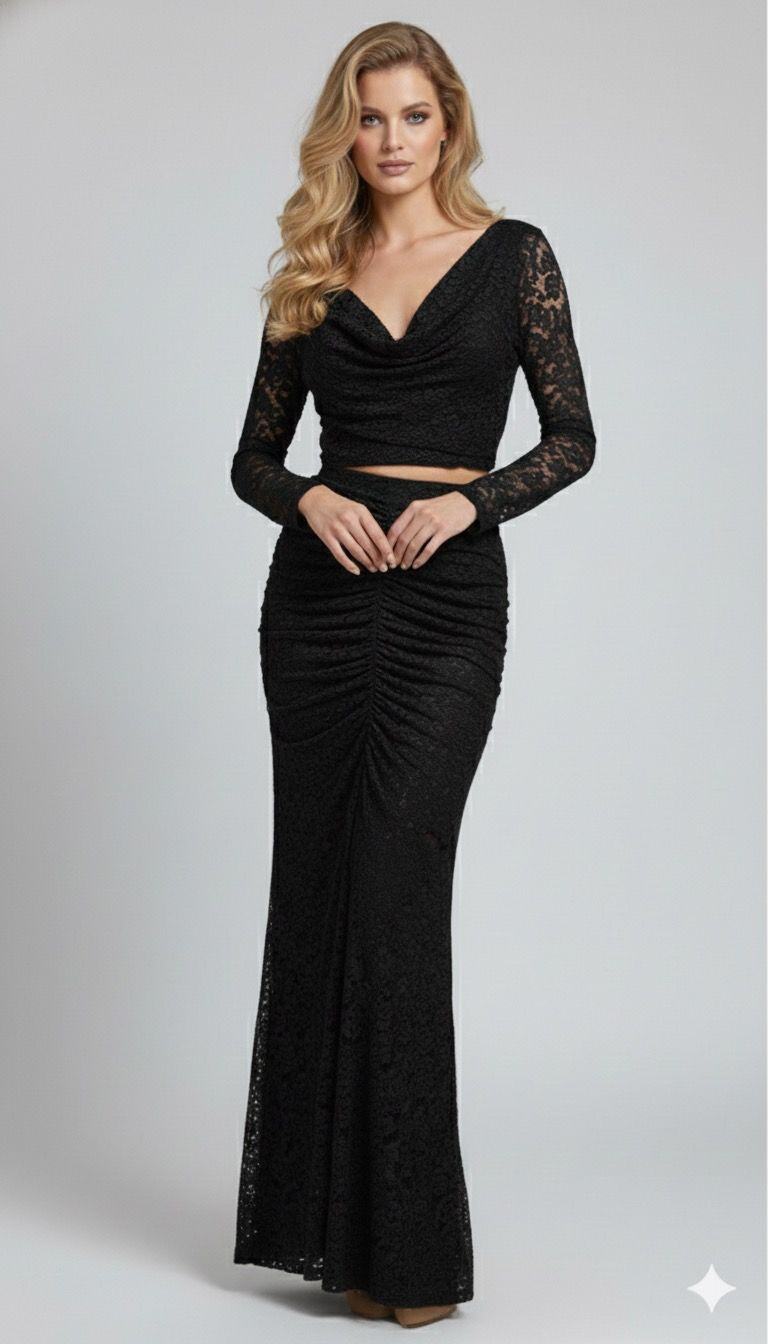 Robe cocktail JTJ1237, fibre polyester