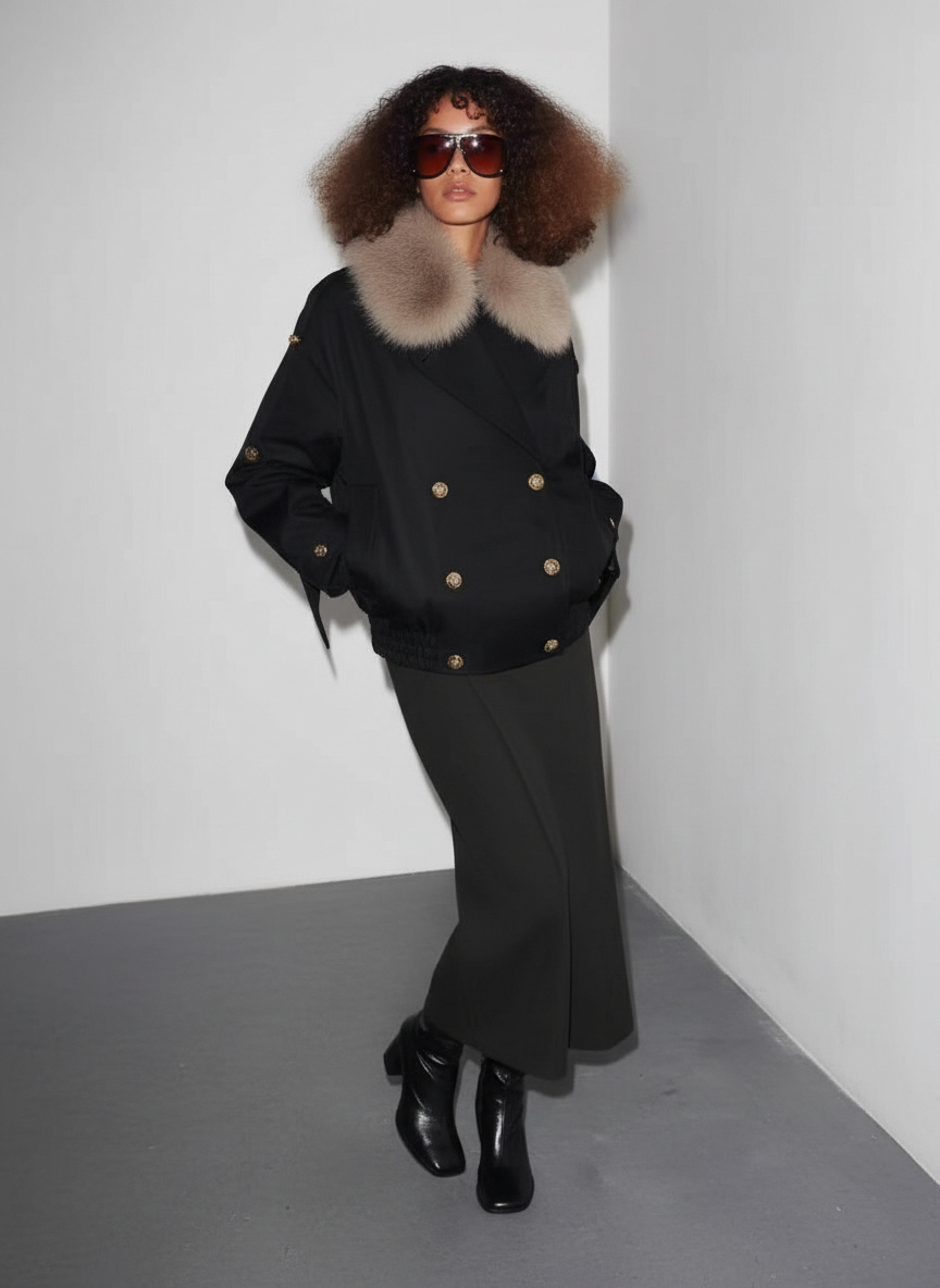 JV5082 elegant, polyester fiber, acrylic lining, perfect for winter, made in China.