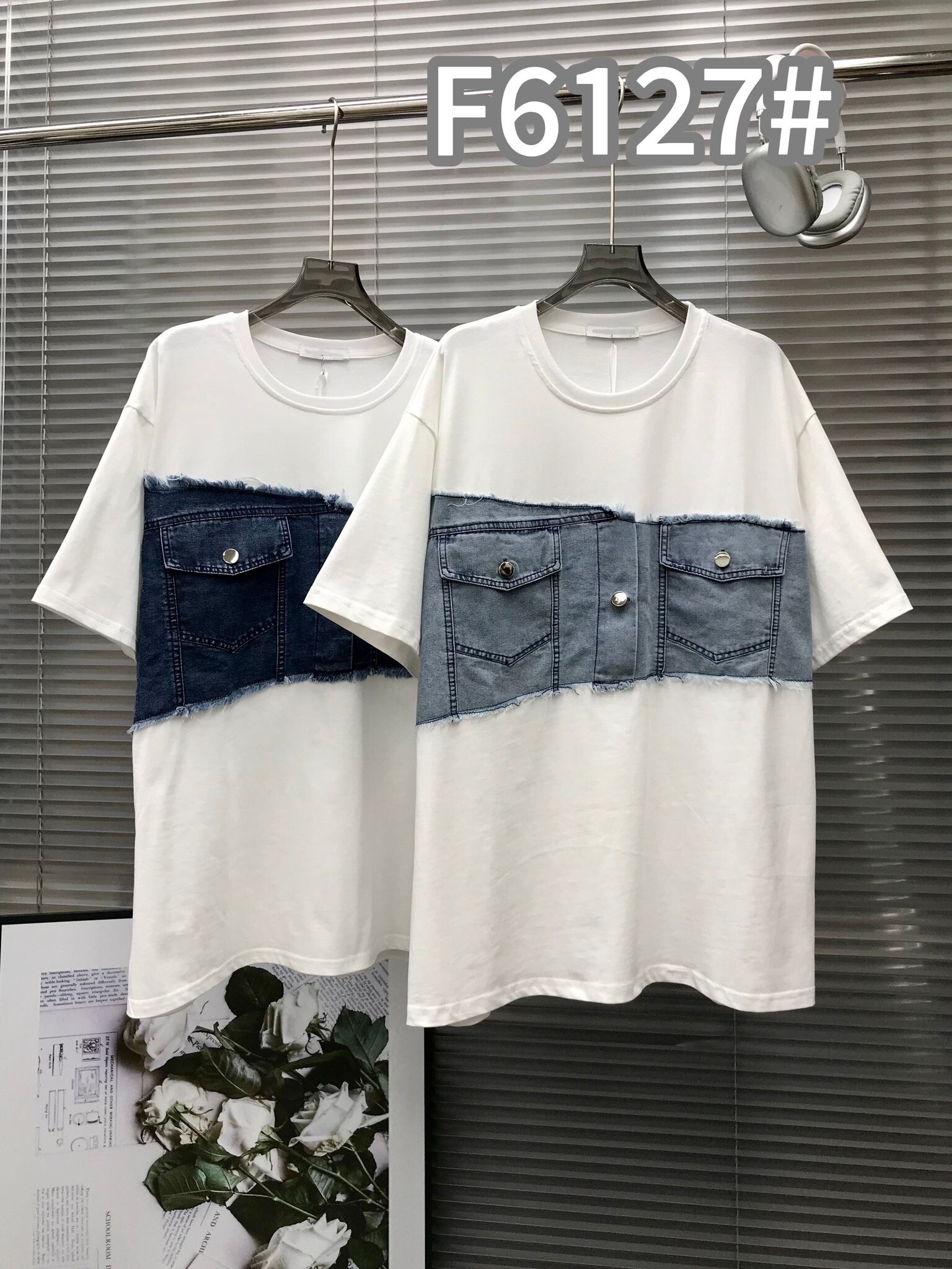 Lightweight polyester women's t-shirt, ideal for summer 2025, made in China, perfect for the hot season.