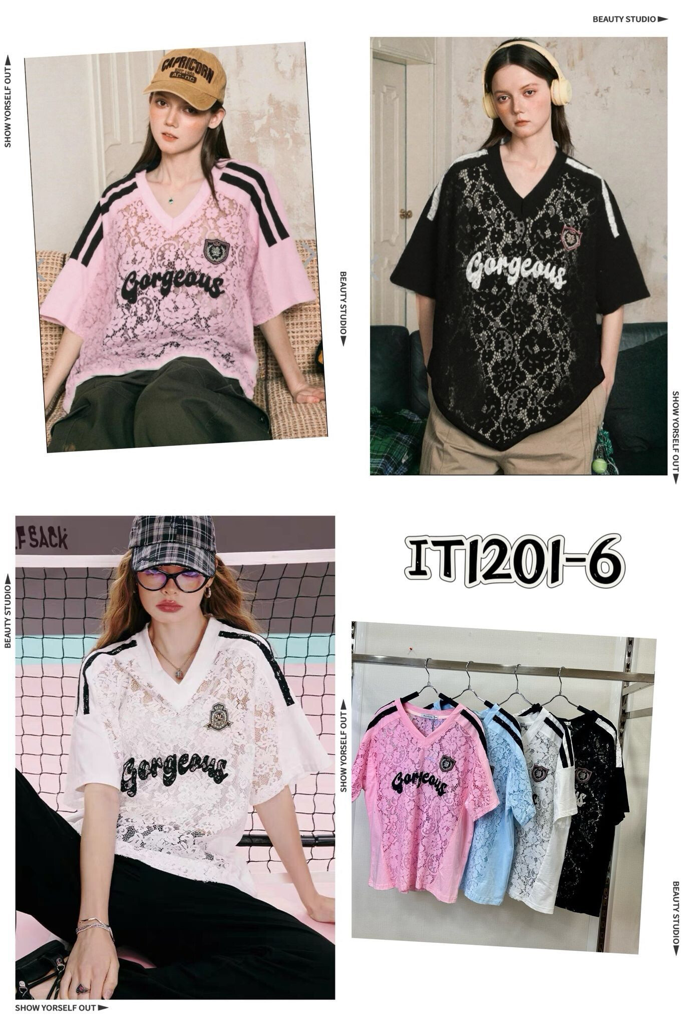 Women's T-shirt in soft cotton (95%) and elastane (5%), ideal for spring/summer, made in China. Guaranteed daily comfort.
