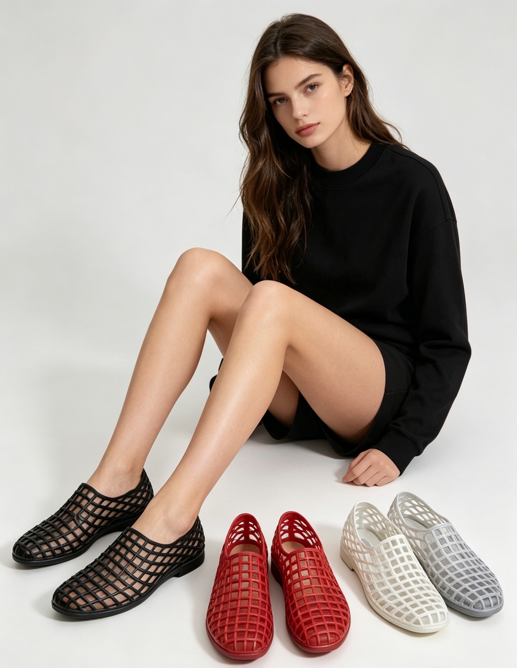 Großhändler ALTAMODA SHOES - Ballerina aus Kunststoff