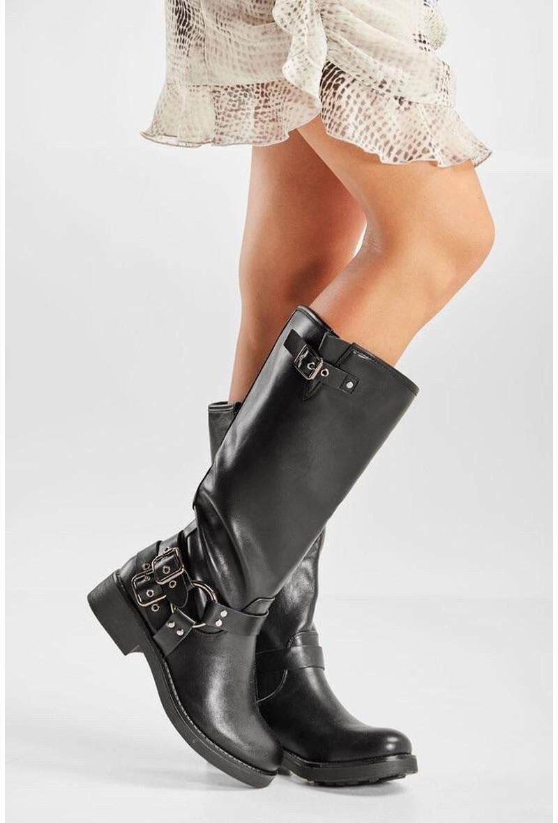 Grossiste ALTAMODA SHOES - Bottes à double boucle pour femme