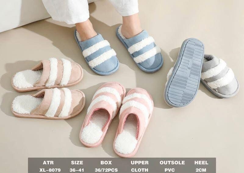 Grossiste ALTAMODA SHOES - Chaussons en peluche pour femme