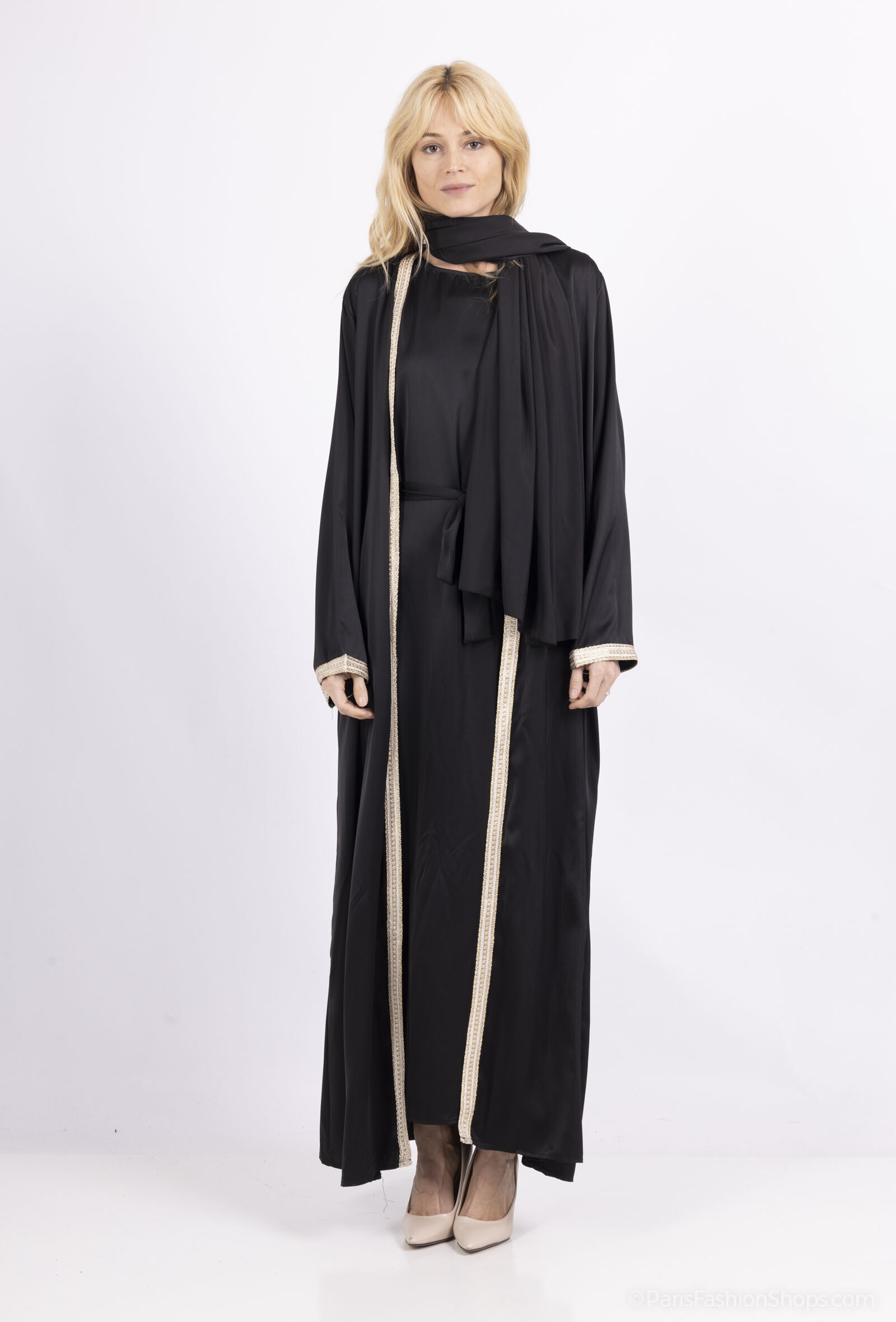 Grossista ALYA - Abaya 2 camere eleganti e moderne per le donne
