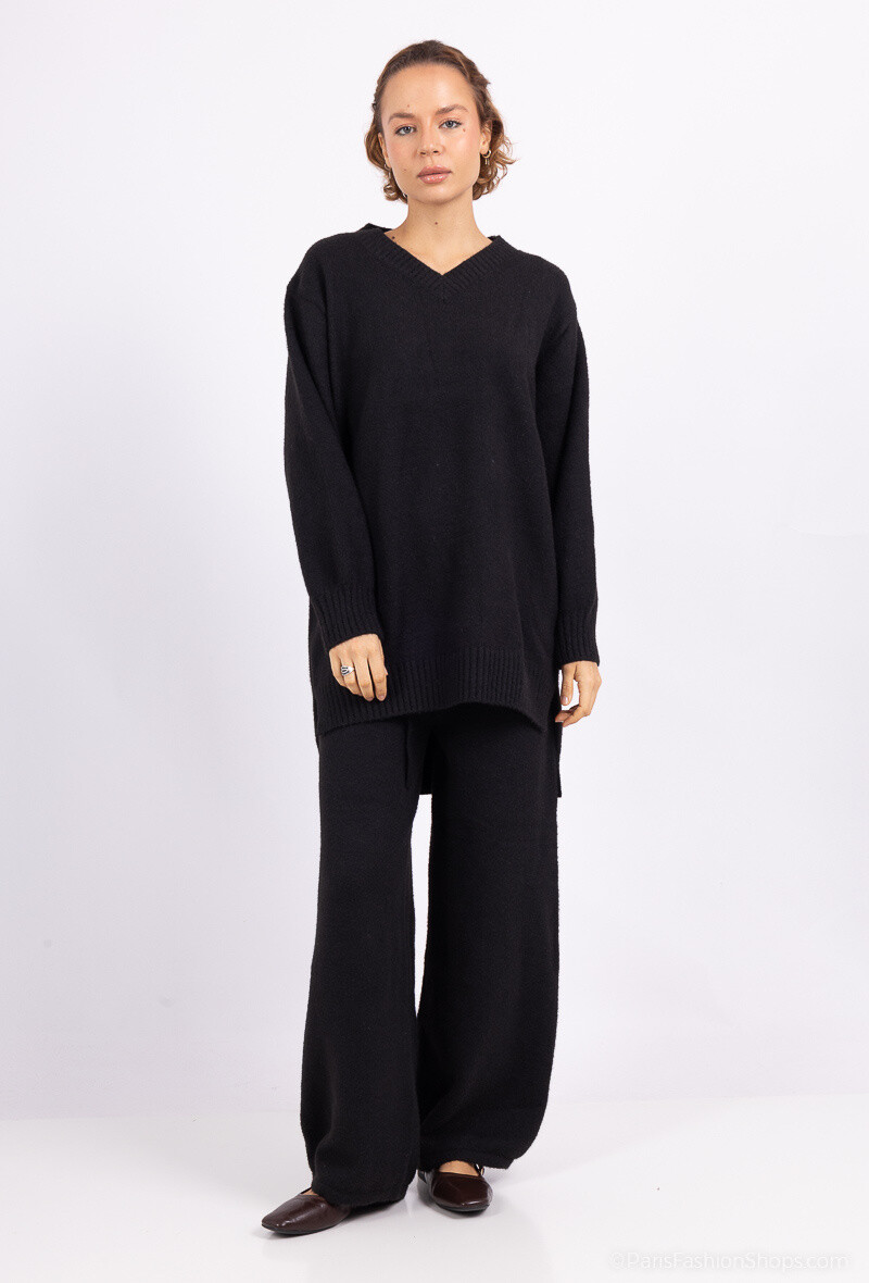 Grossista ALYA - Insieme in Grossa Maglia - Comfort ed Eleganza