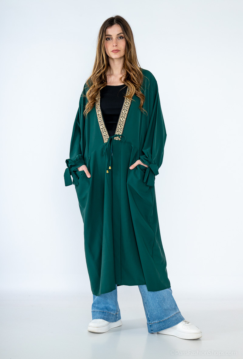 Wholesaler ALYRA - ABAYA - MEDINE SILK BUTTERFLY KIMONO
