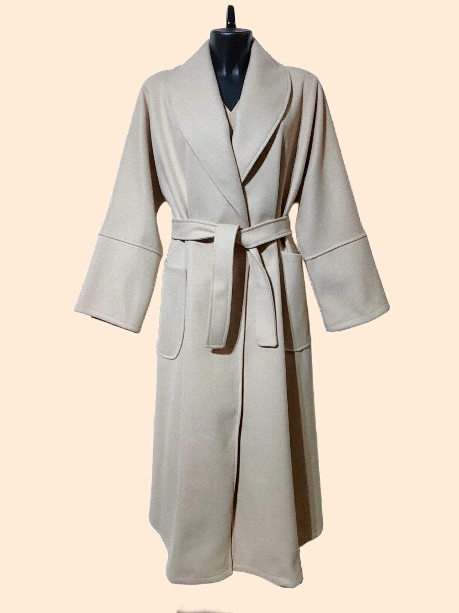 Wholesaler ALYRA - ABAYA - Abaya dress with golden band embroidery, with zipper.