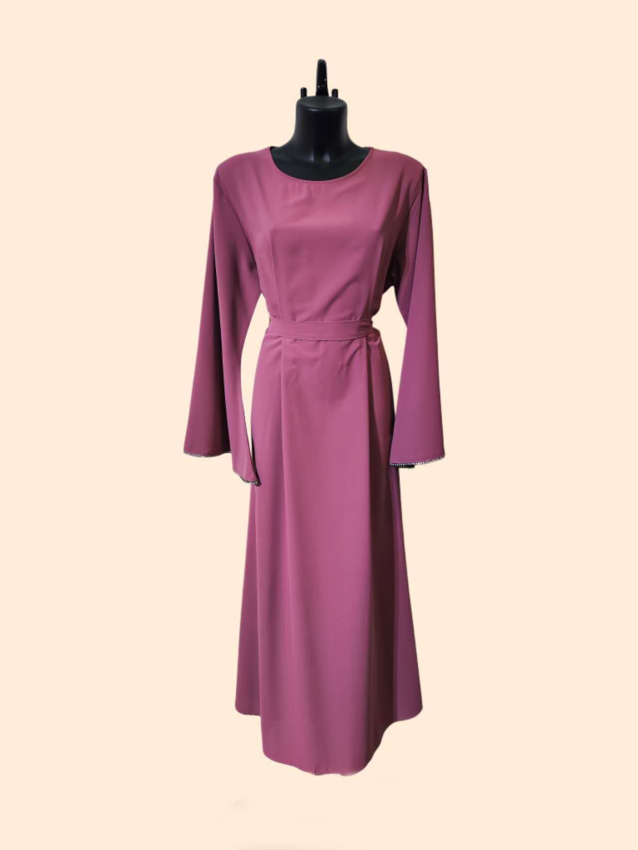 Wholesaler ALYRA - ABAYA - Abaya sleeve trumpet dress.