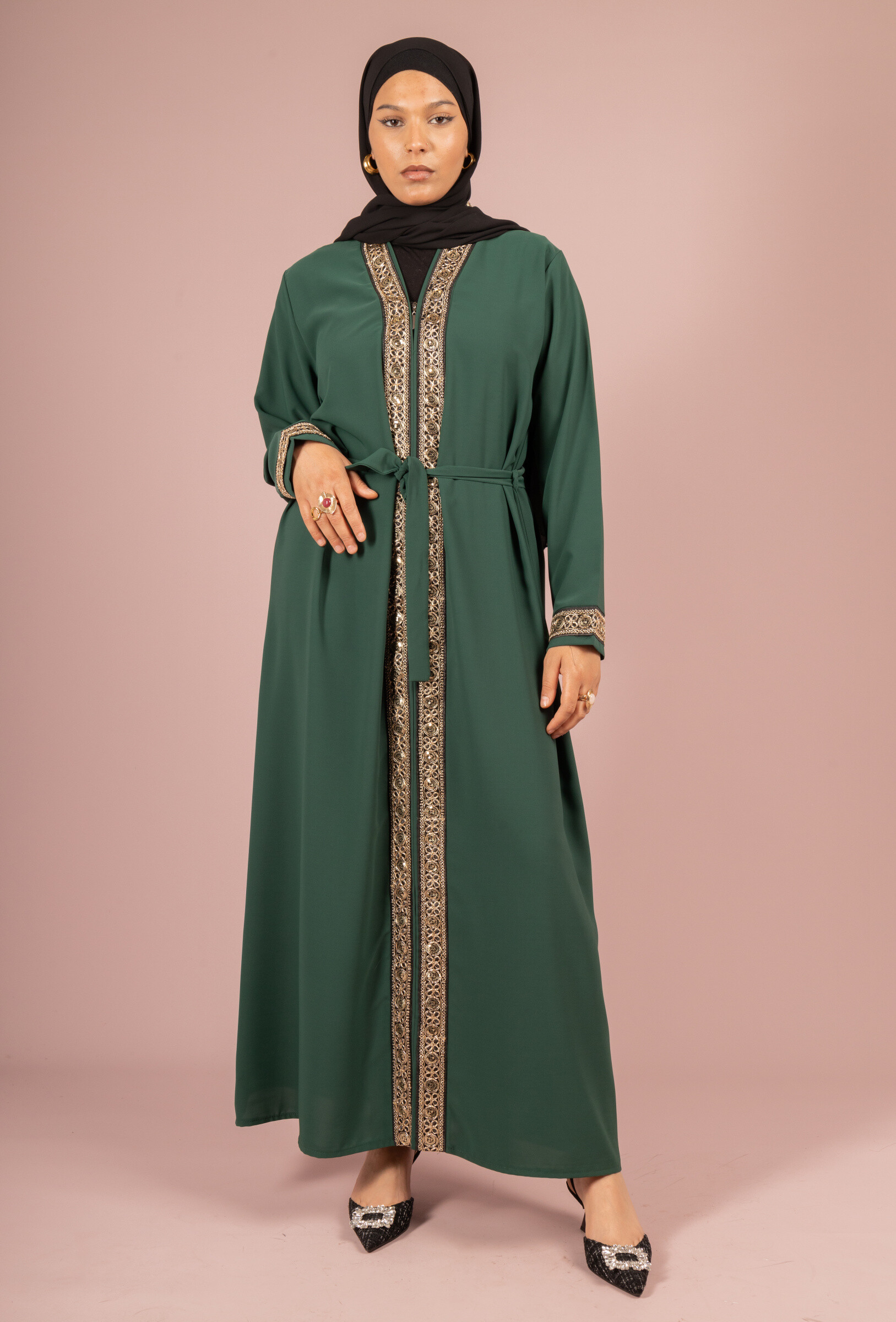Wholesaler ALYRA - ABAYA - Abaya dress with closure