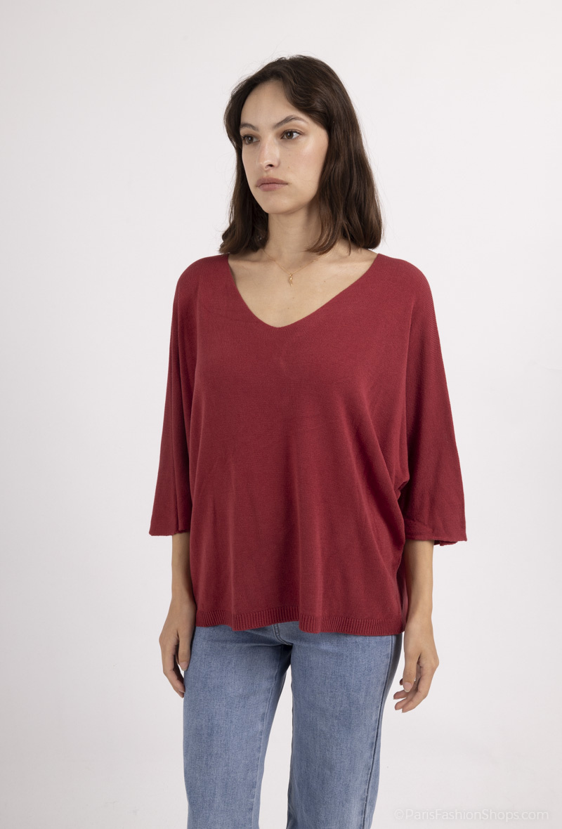 Wholesaler Alyra - Fine and soft knit sweater
