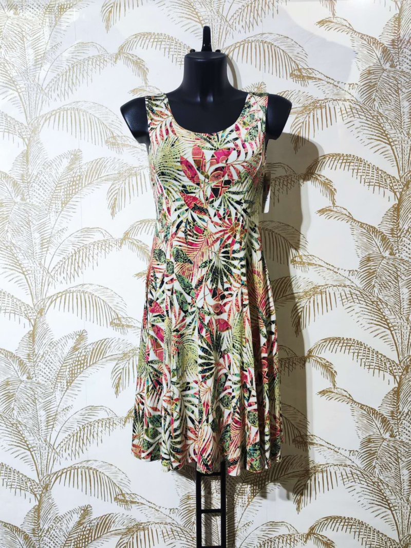 Wholesaler Alyra - Printed skater dress.