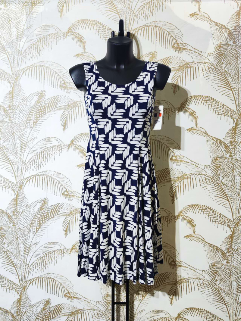 Wholesaler Alyra - Printed skater dress.