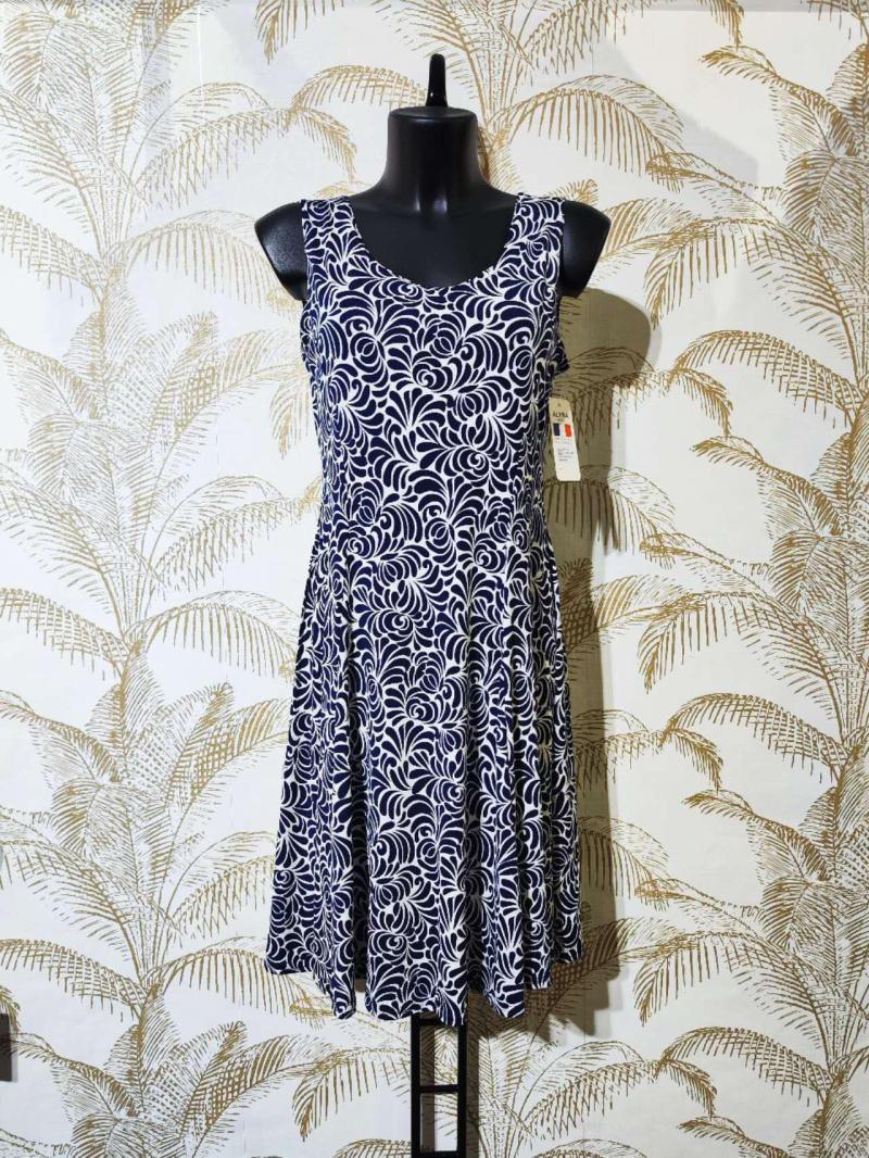 Wholesaler Alyra - Printed skater dress.