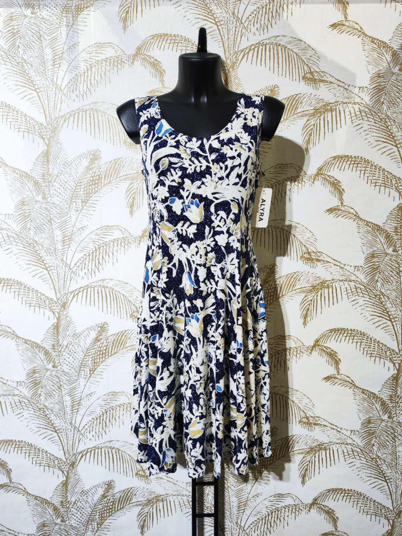 Wholesaler Alyra - Printed skater dress.