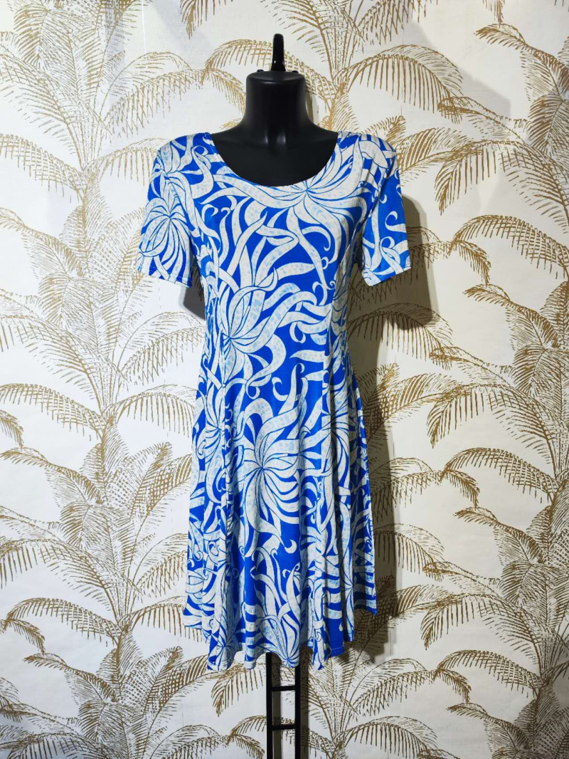Wholesaler Alyra - Printed skater dress