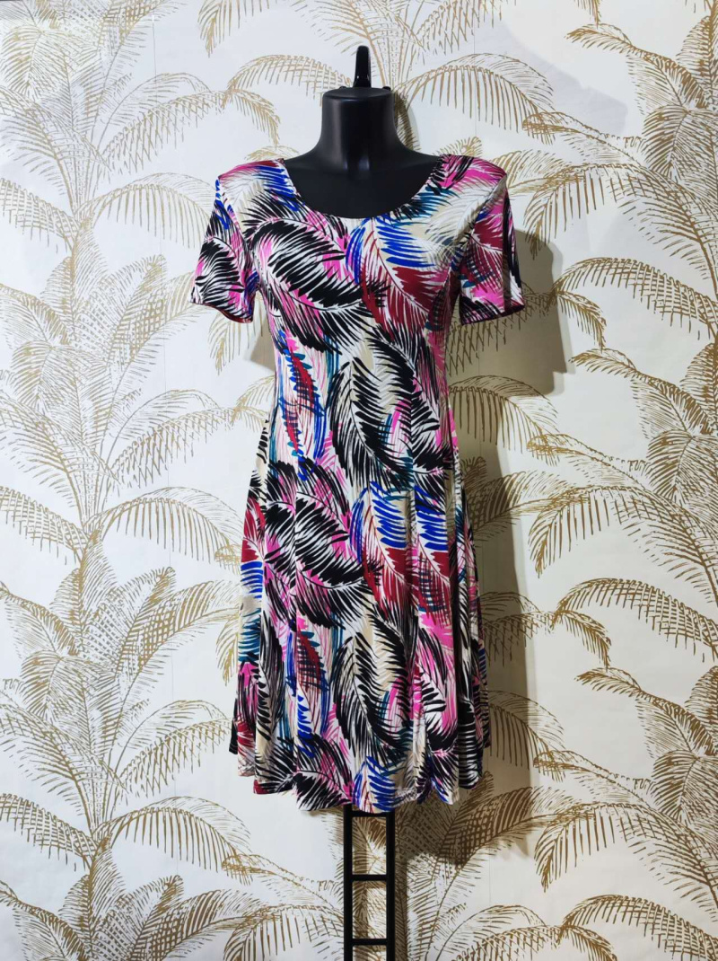 Wholesaler Alyra - Printed skater dress