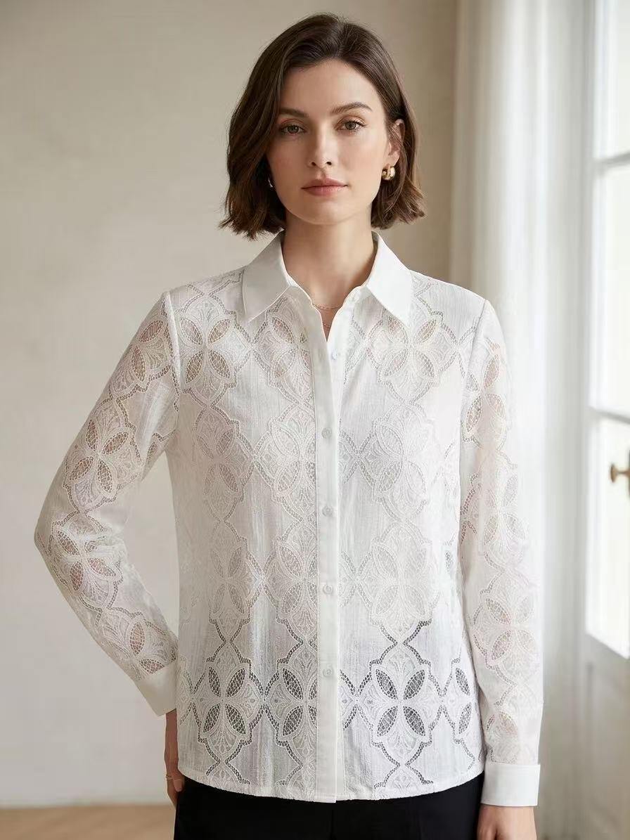 Wholesaler ALYSSA srl - LACE SHIRT