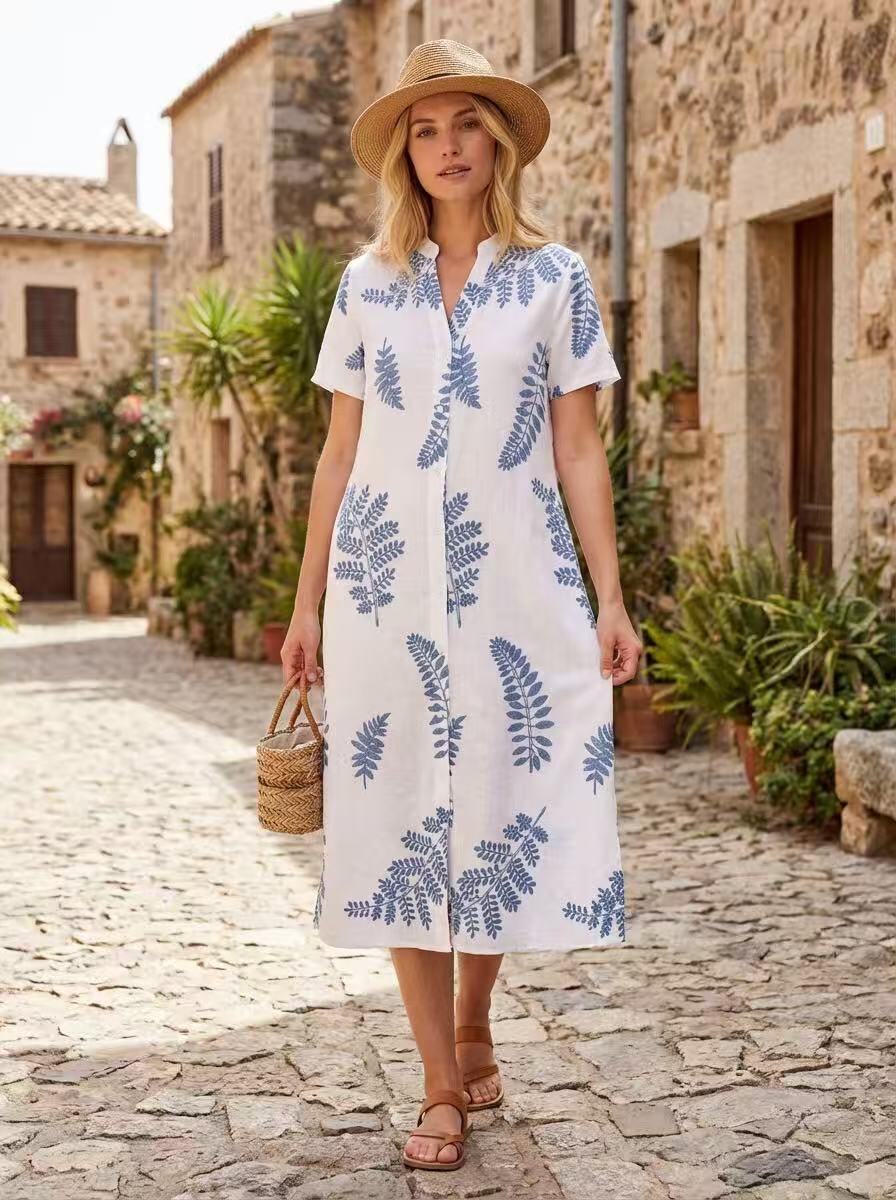 Mayorista ALYSSA srl - VESTIDO DE MUJER BORDADO