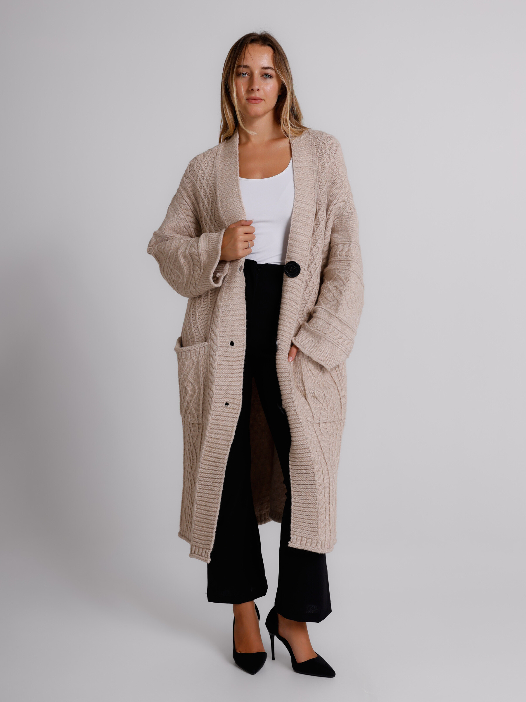 Grossista ALYSSA srl - MAGLIONE CARDIGAN