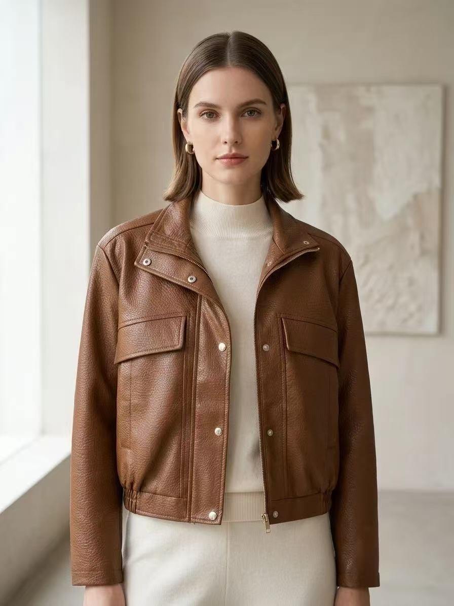 Wholesaler ALYSSA srl - ECO JACKET WITH POCKETS AND BUTTONS