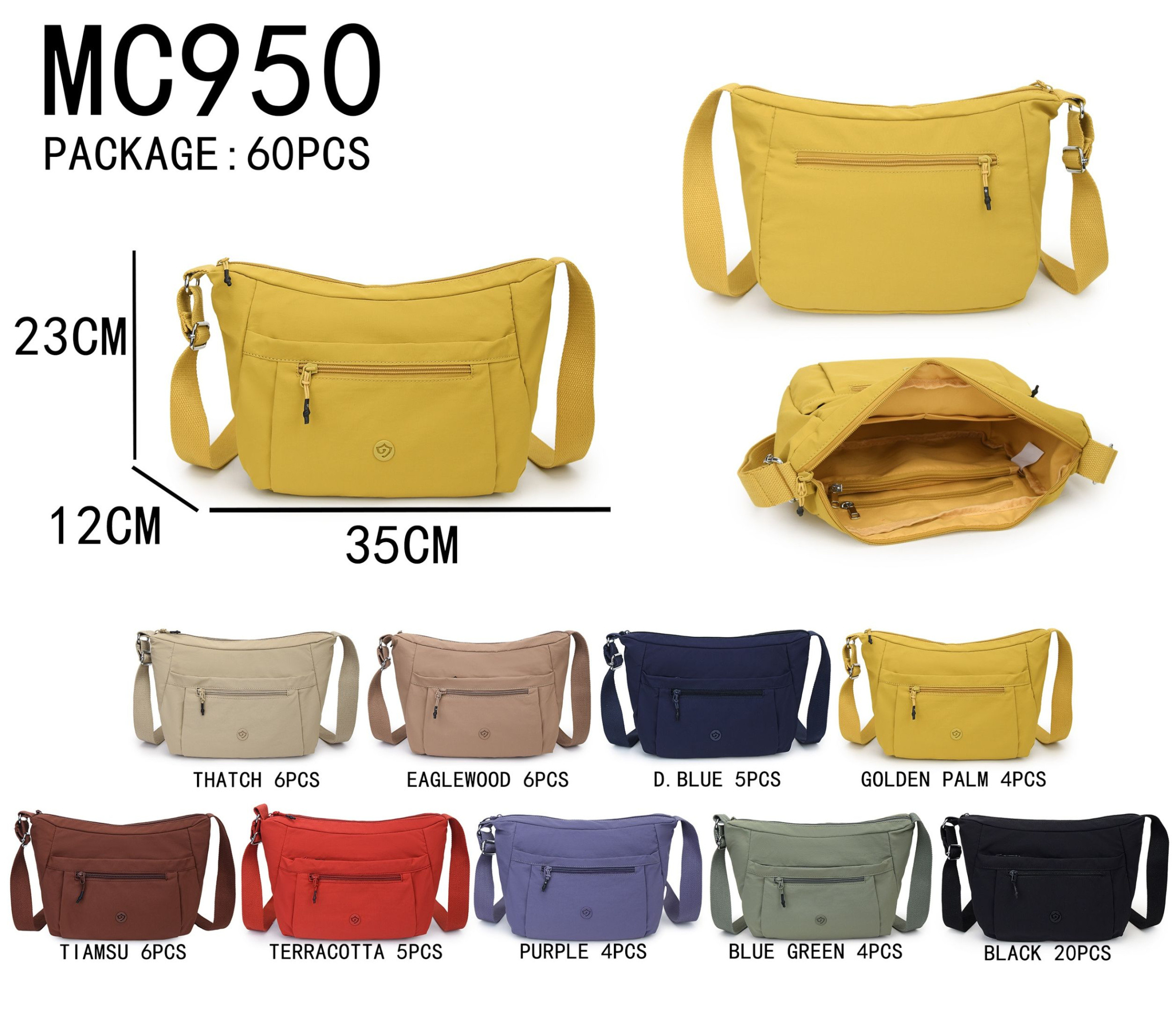 Großhändler AMANDA CLOTHING BAGS AND ACCESSORIES - DAMEN TASCHEN GRÖSSE 35*12*23