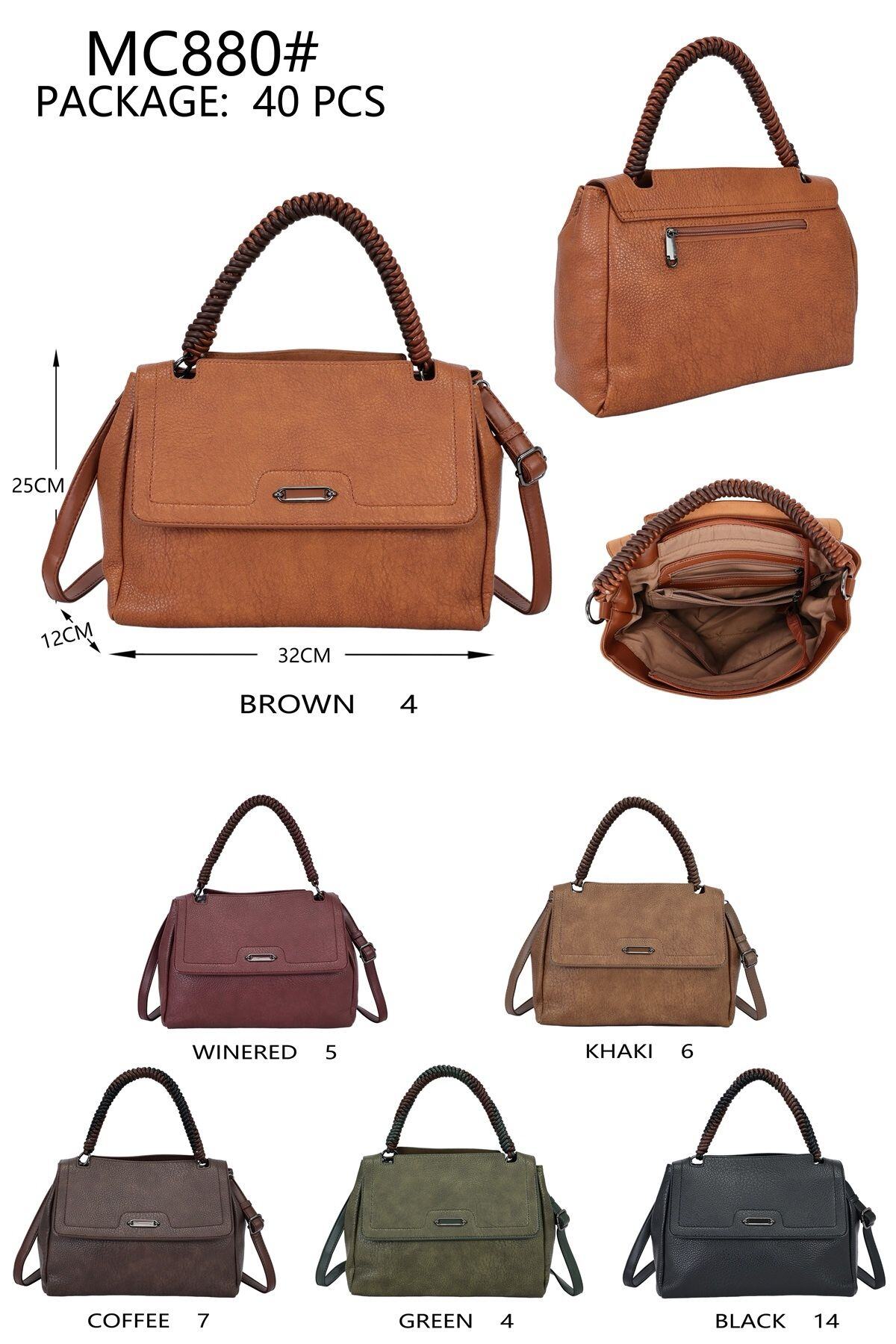 Großhändler AMANDA CLOTHING BAGS AND ACCESSORIES - DAMEN TASCHEN GRÖSSE 32*12*25CM