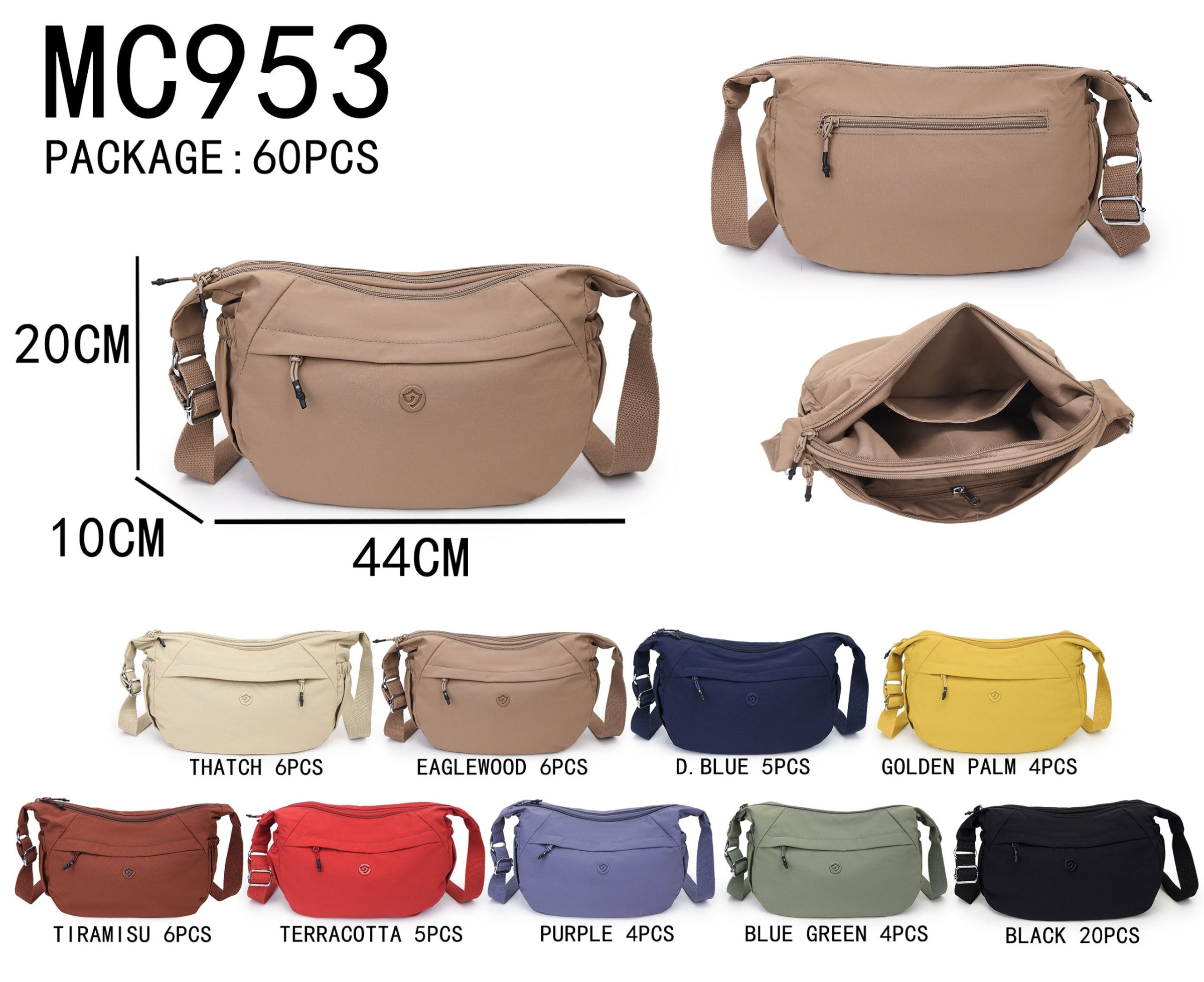Grossiste AMANDA CLOTHING BAGS AND ACCESSORIES - SACS FEMME TAILLE 44*10*20