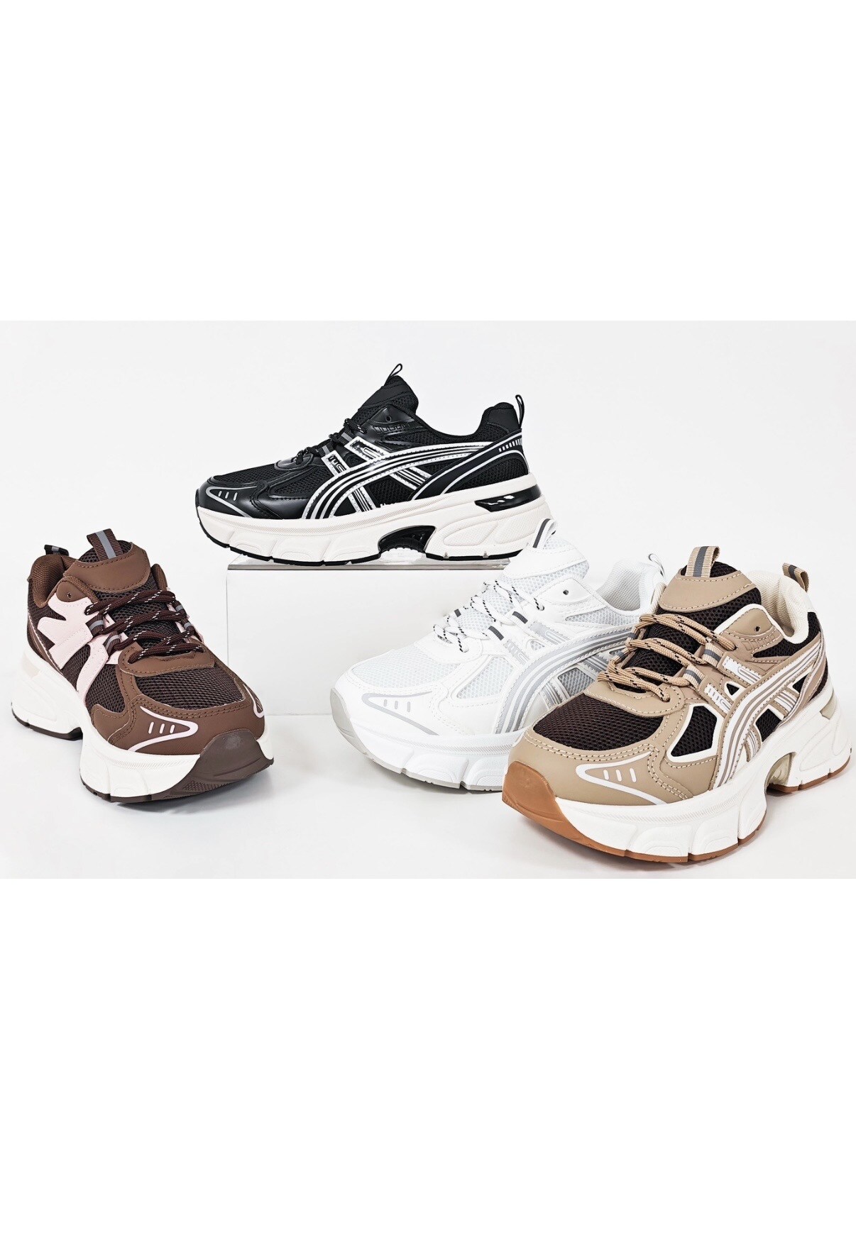 Großhändler AMANDA SHOES - SNEAKER MIT DICKER SOHLE