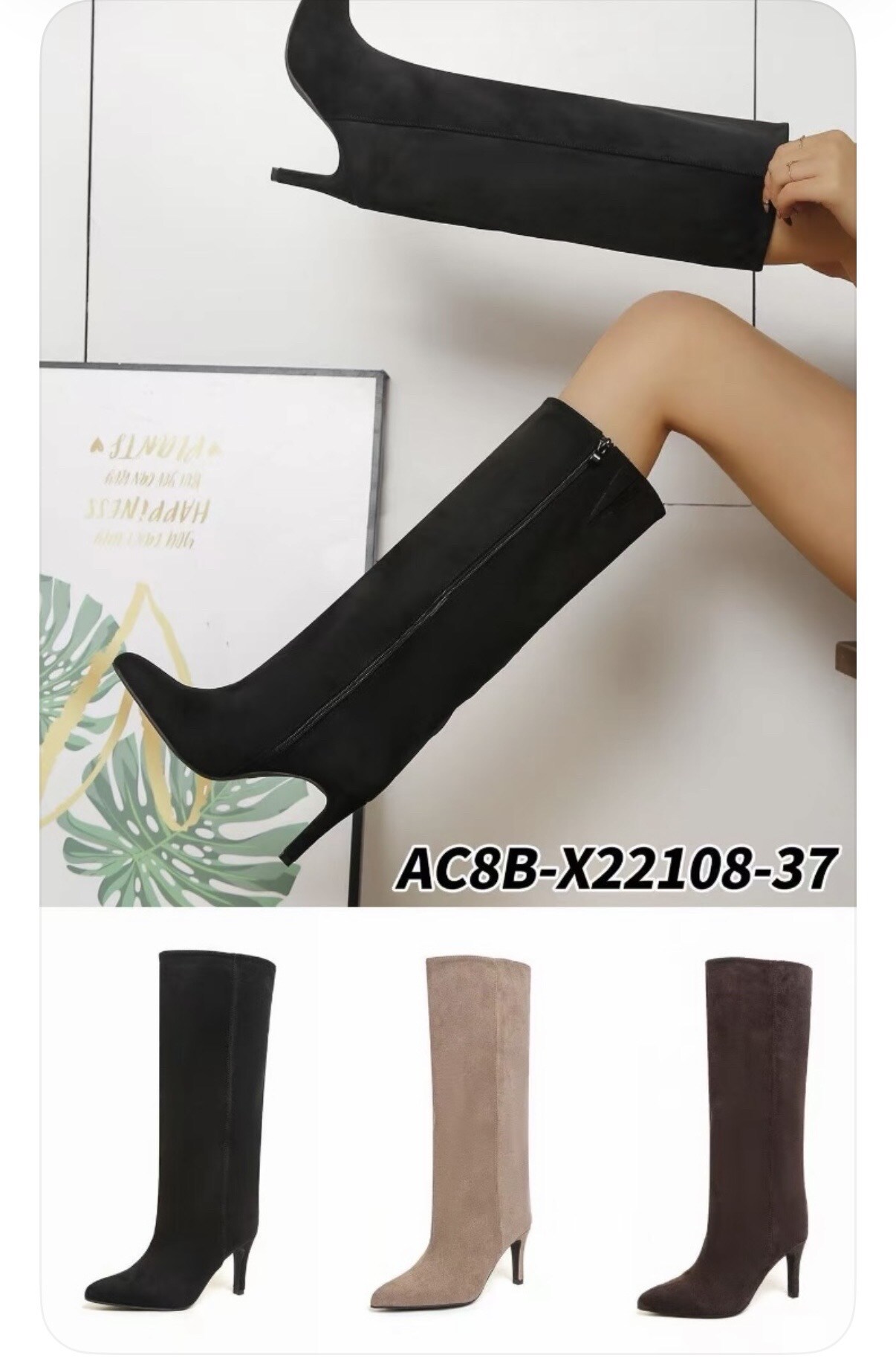 Grossiste AMANDA SHOES - Bottes hautes tendance