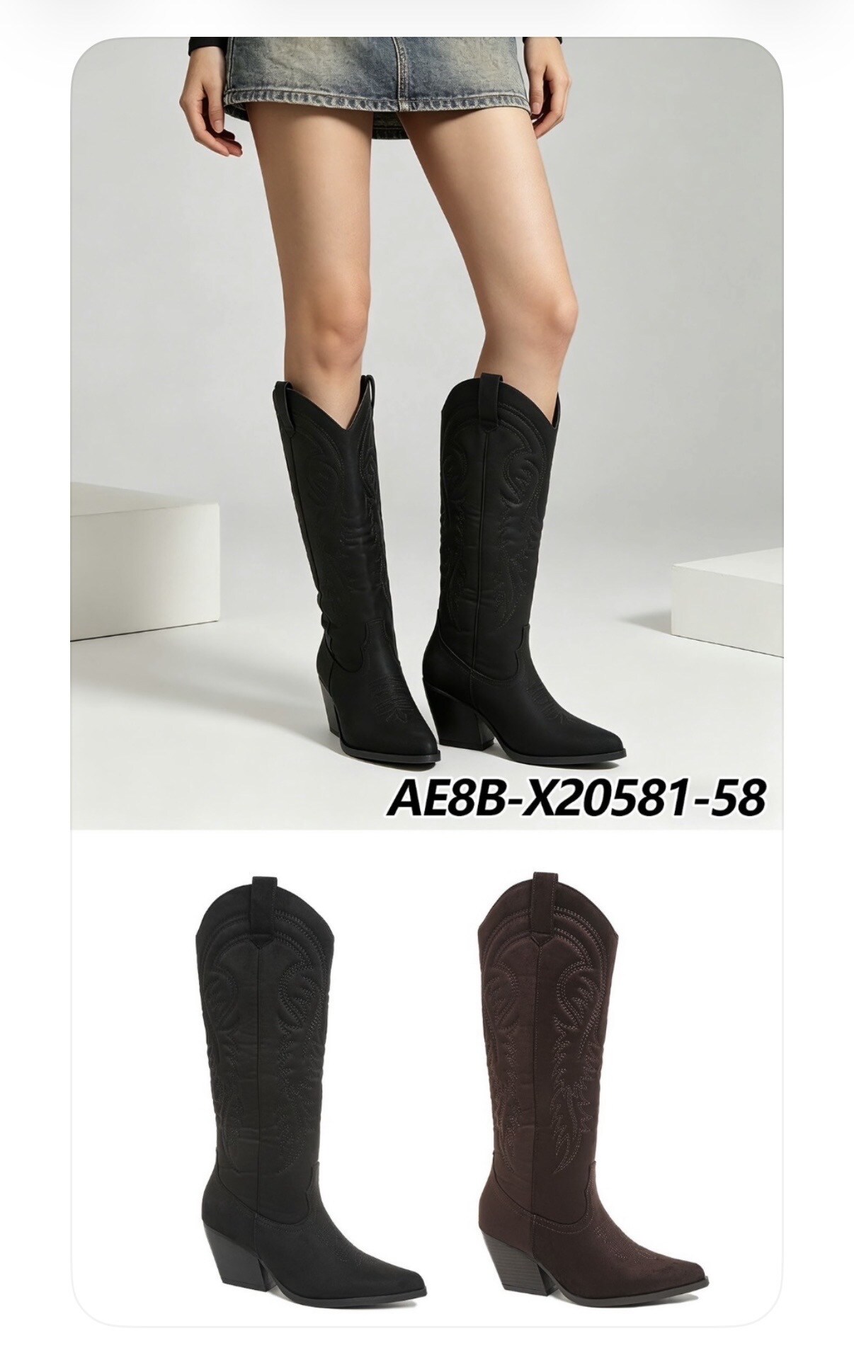Wholesaler AMANDA SHOES - Trendy high boots