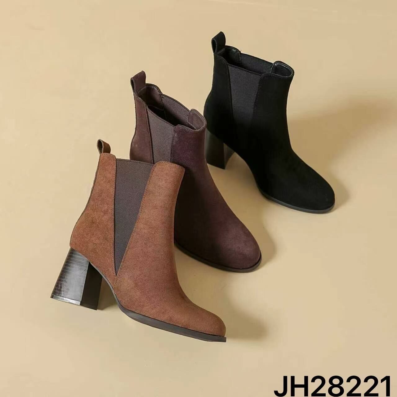 Mayorista AMANDA SHOES - Botines de tacón grueso a la moda