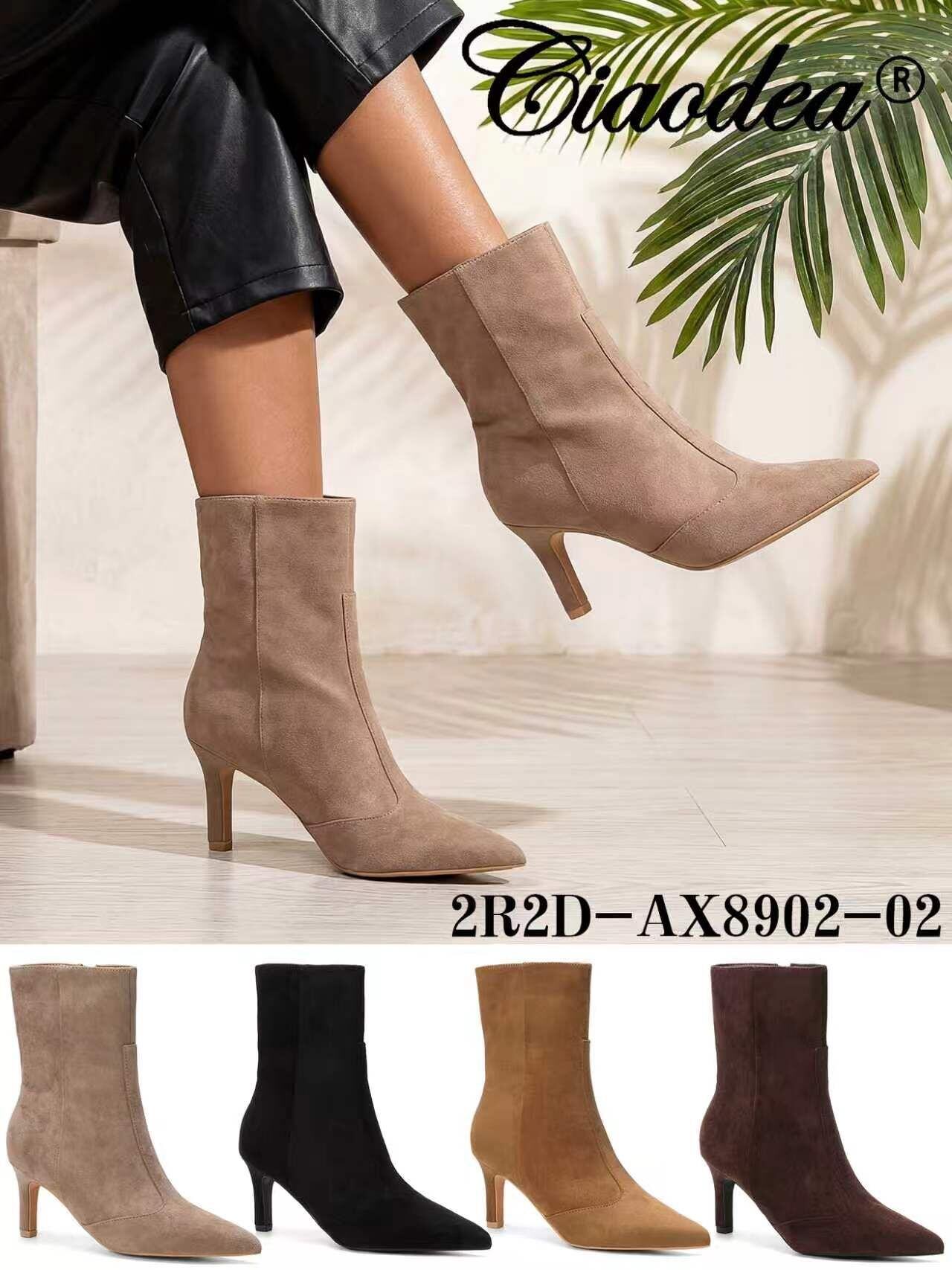 Grossiste AMANDA SHOES - Bottes hautes à talons tendance