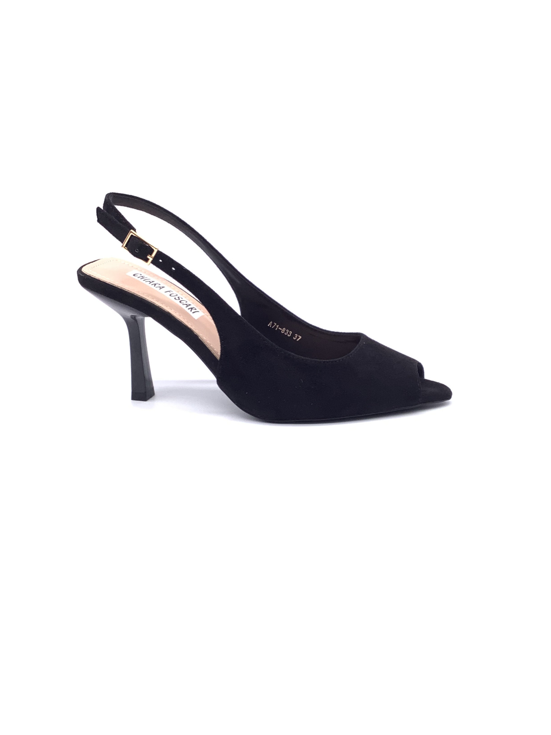 Wholesaler AMANDA SHOES - OPEN-TOE PUMPS, ANKLE STRAP, STILETTO HEEL 9.5 CM