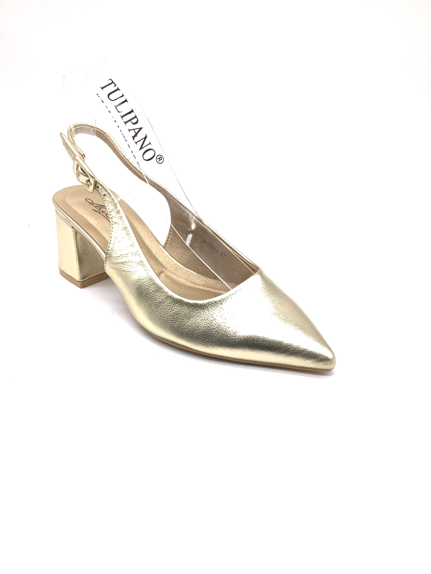 Wholesaler AMANDA SHOES - COMFORTABLE HEEL SLINGBACKS