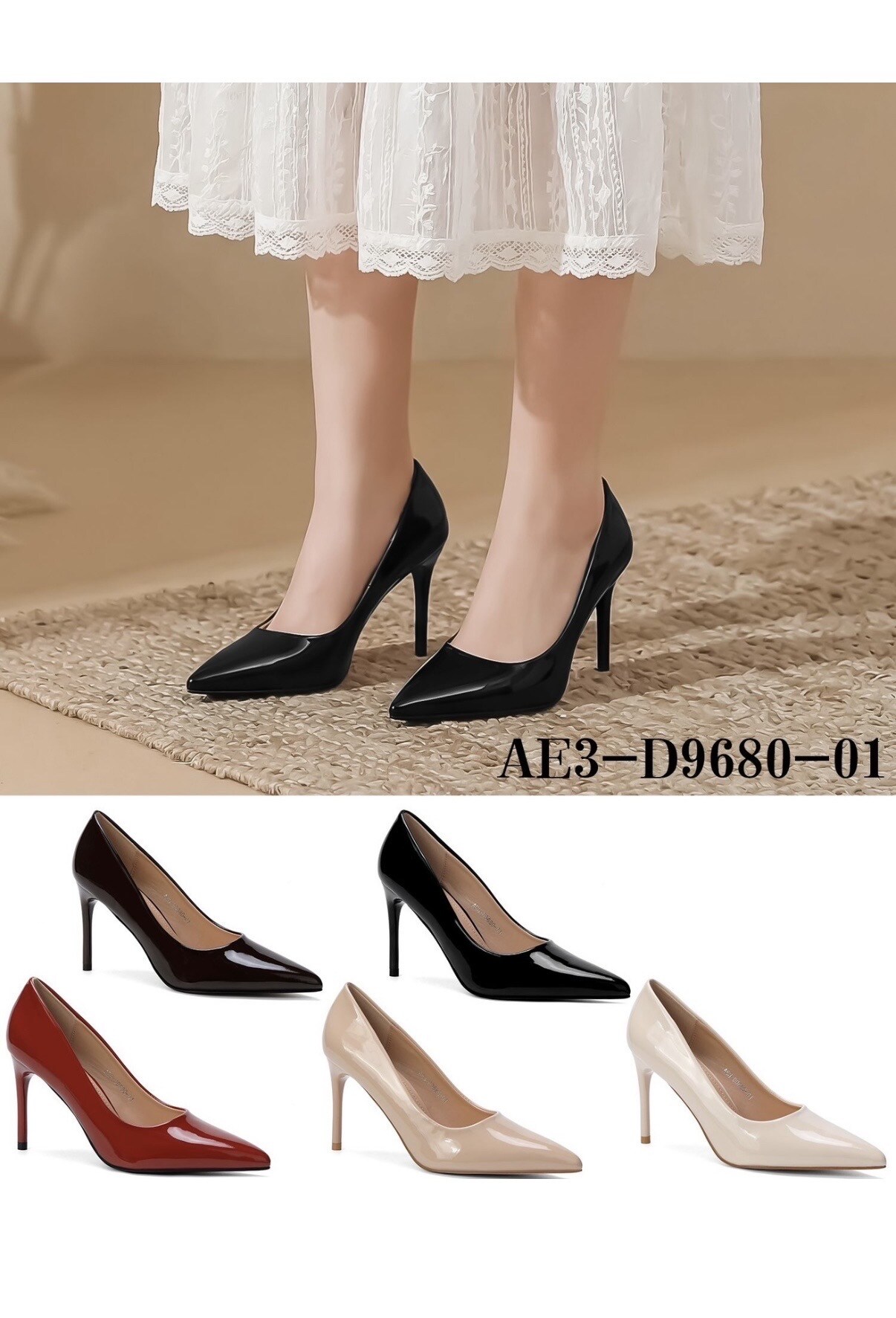 Wholesaler AMANDA SHOES - CLASSIC HIGH HEEL SHOES