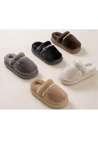 Grossista AMANDA SHOES - CIABATTE PELLICCIA SINTETICO MIX COLOR 36 PCS 36-41 Grossista AMANDA SHOES - CIABATTE PELLICCIA SINTETICO MIX COLOR 36 PCS 36-41