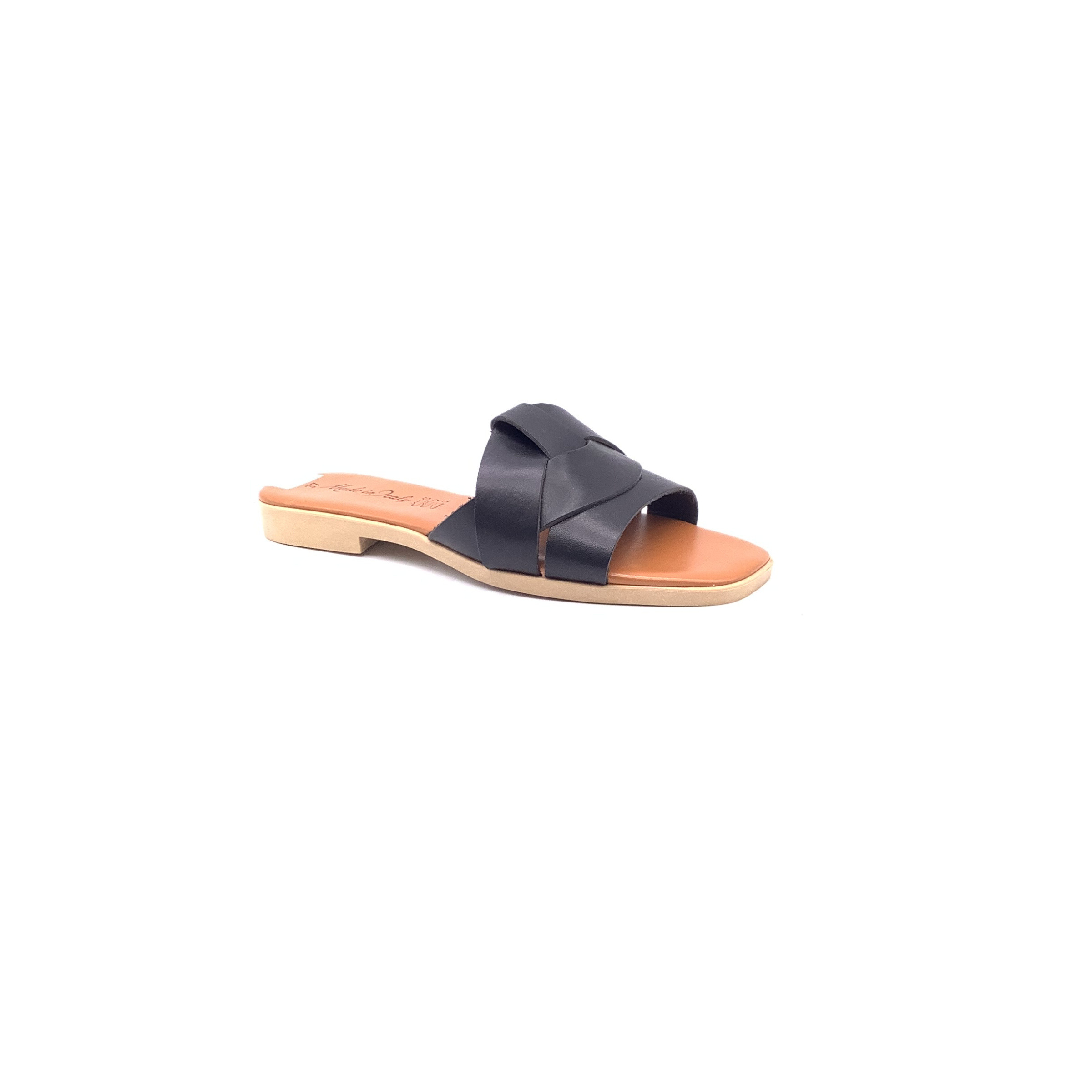 Großhändler AMANDA SHOES - TOMMAIA LEDERPANTOFFELN MIT SYNTHETISCHER SOHLE HERGESTELLT IN ITALIEN