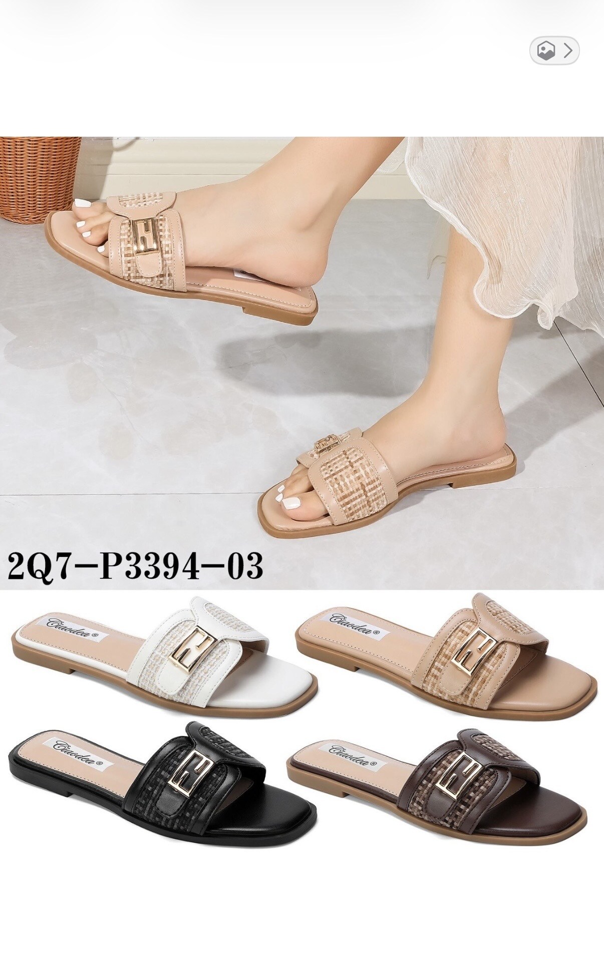 Mayorista AMANDA SHOES - Sandalias planas