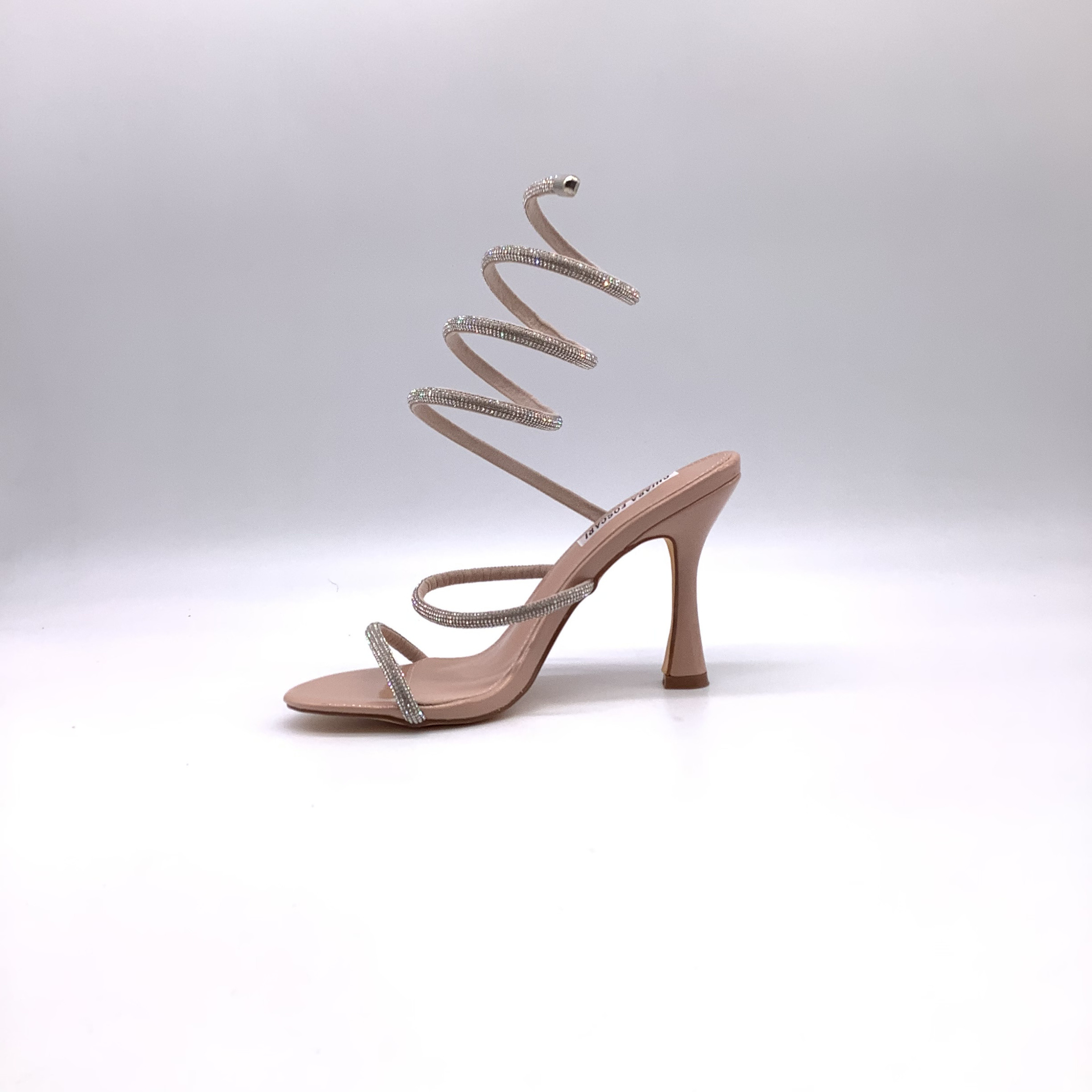 Grossiste AMANDA SHOES - SANDALES À TALON DE 11 CM ET STRASS