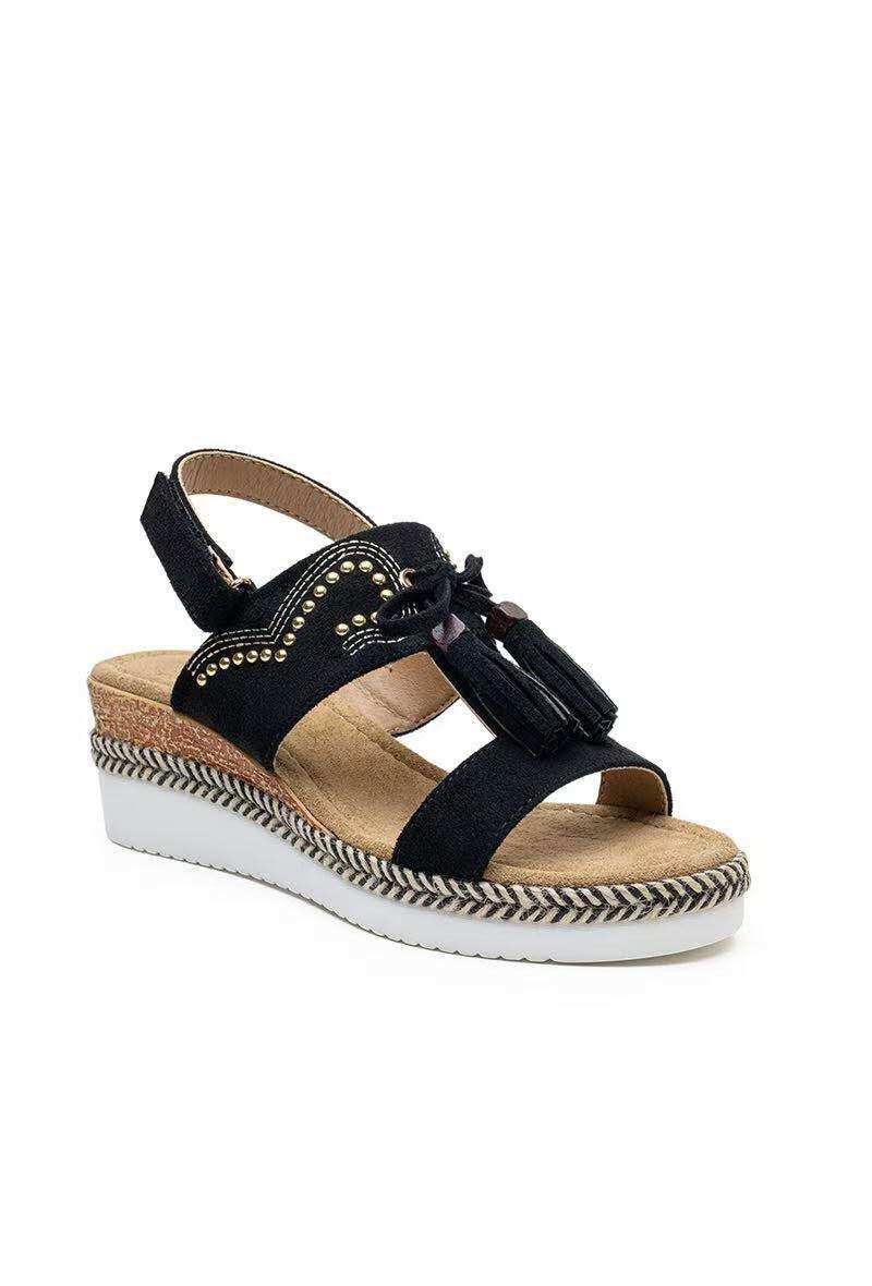 Mayorista AMANDA SHOES - SANDALIA DE CUÑA CÓMODA